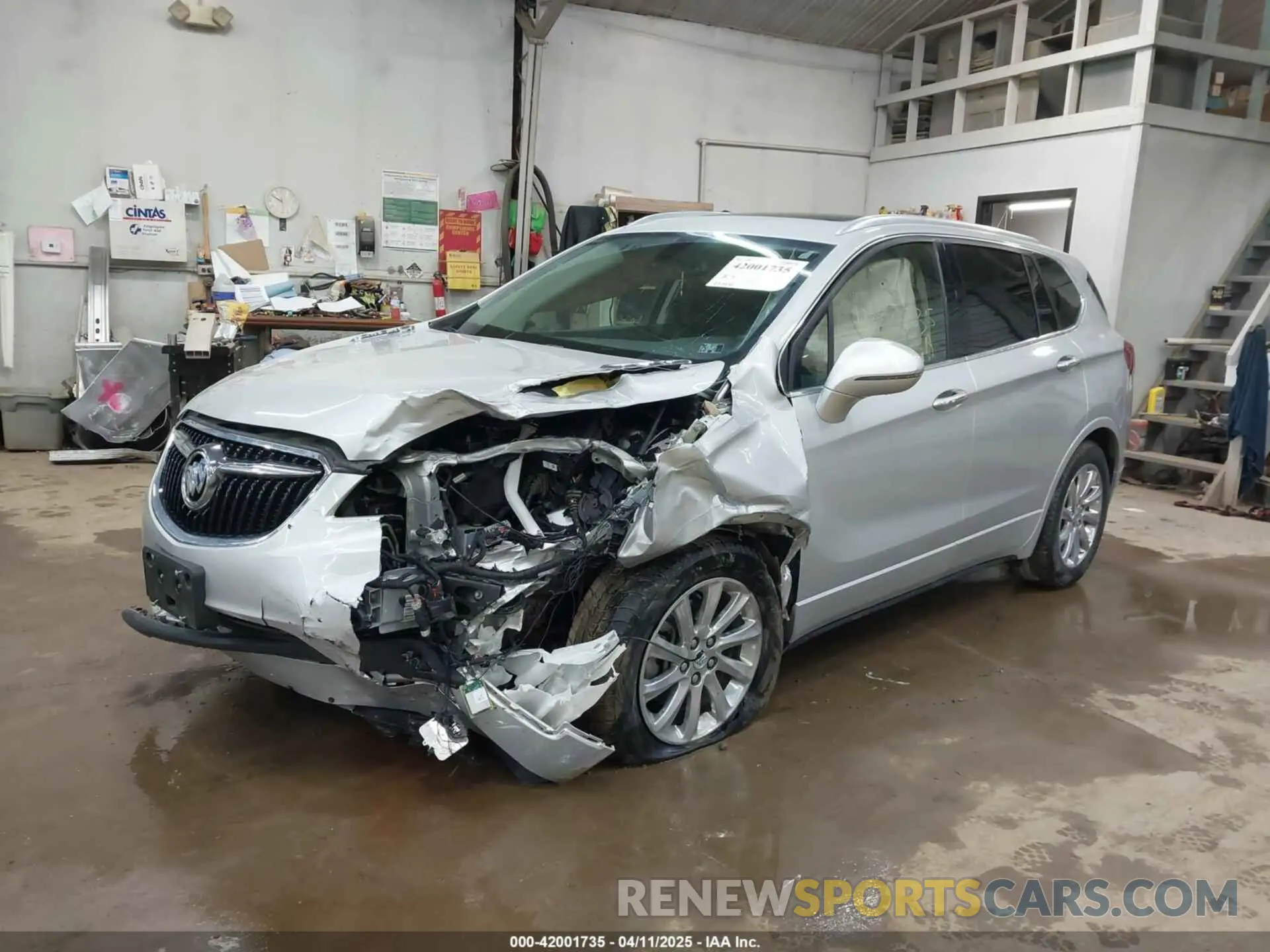 2 Photograph of a damaged car LRBFXCSA3KD119247 BUICK ENVISION 2019