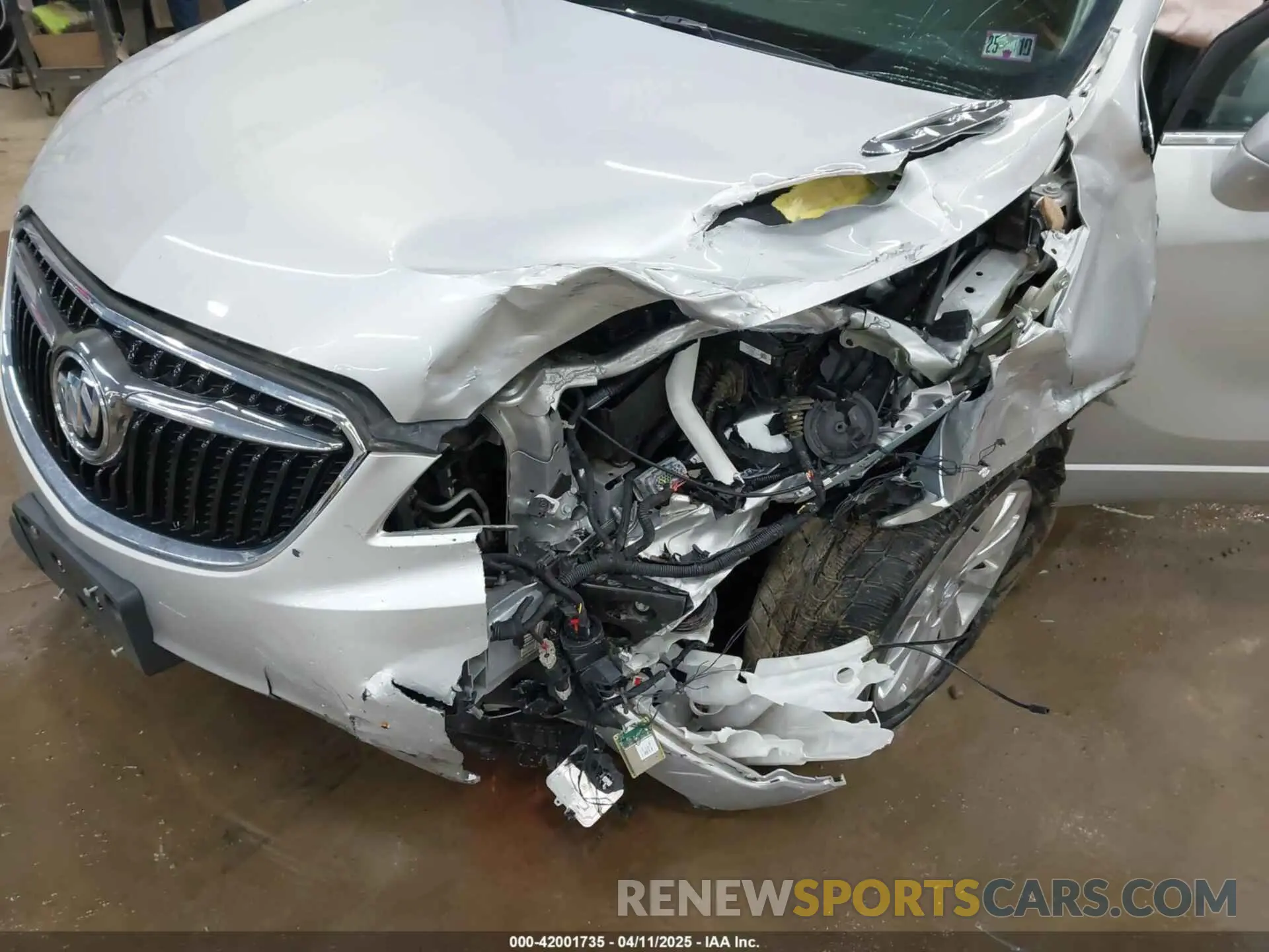 6 Photograph of a damaged car LRBFXCSA3KD119247 BUICK ENVISION 2019
