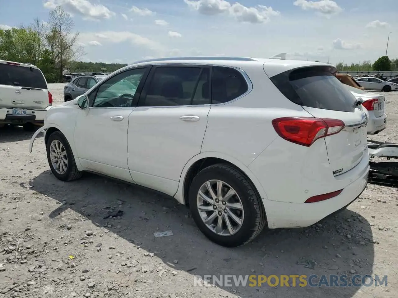 2 Photograph of a damaged car LRBFXCSA4KD000560 BUICK ENVISION 2019
