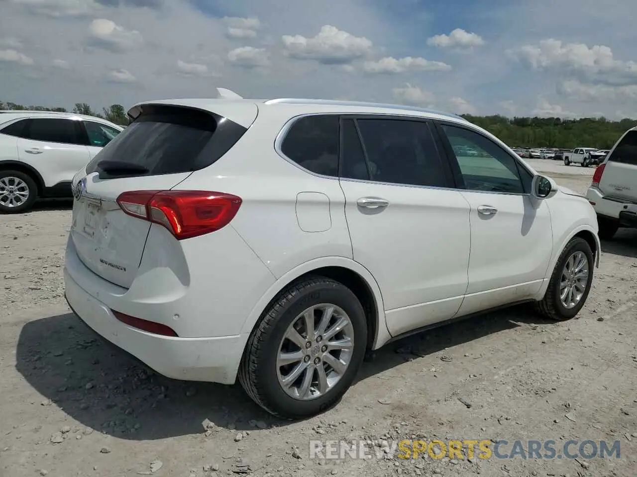 3 Photograph of a damaged car LRBFXCSA4KD000560 BUICK ENVISION 2019