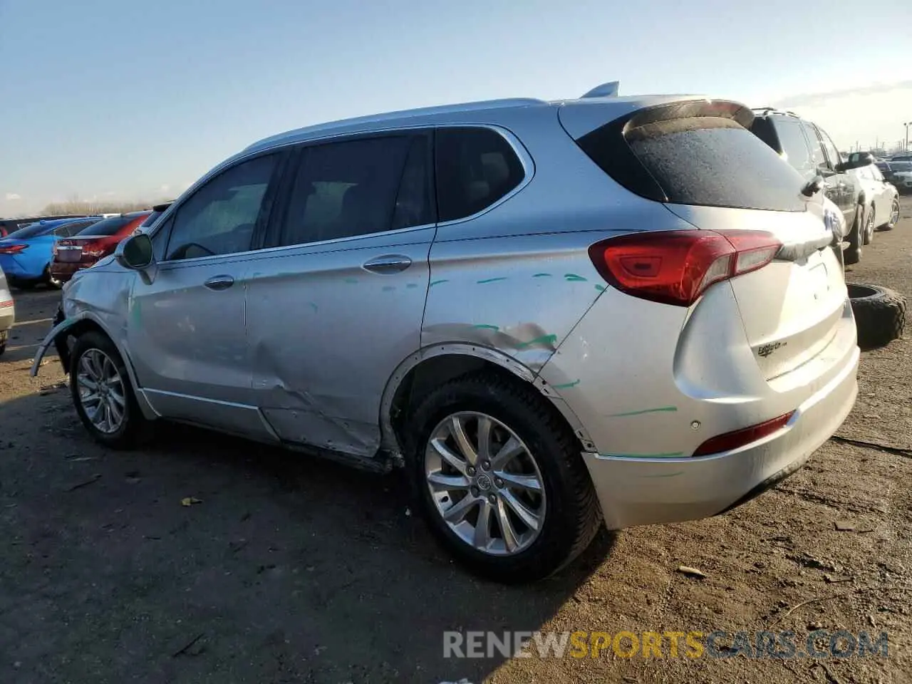 2 Photograph of a damaged car LRBFXCSA4KD002714 BUICK ENVISION 2019