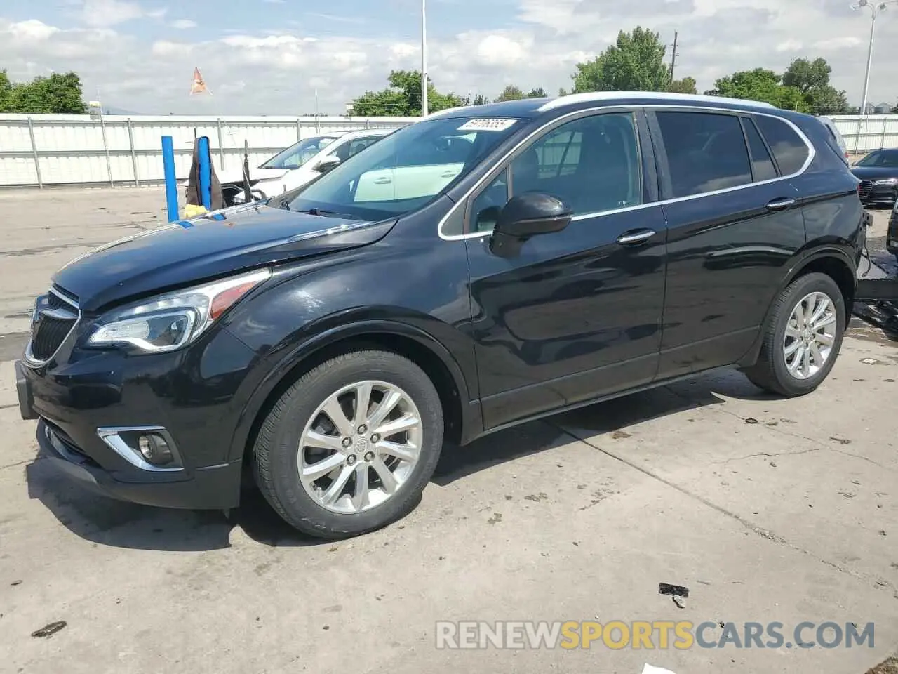 1 Photograph of a damaged car LRBFXCSA4KD007346 BUICK ENVISION 2019