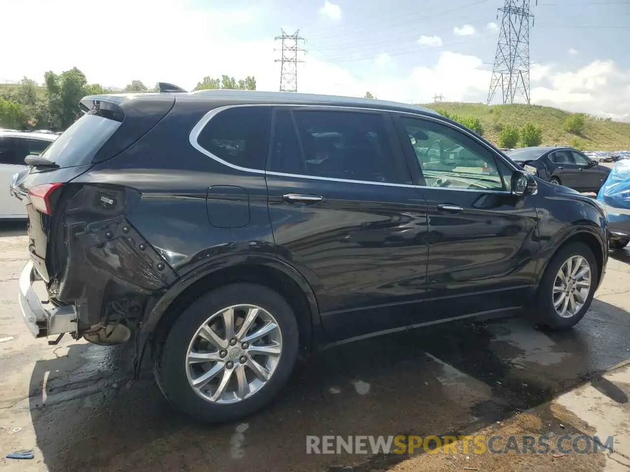 3 Photograph of a damaged car LRBFXCSA4KD007346 BUICK ENVISION 2019