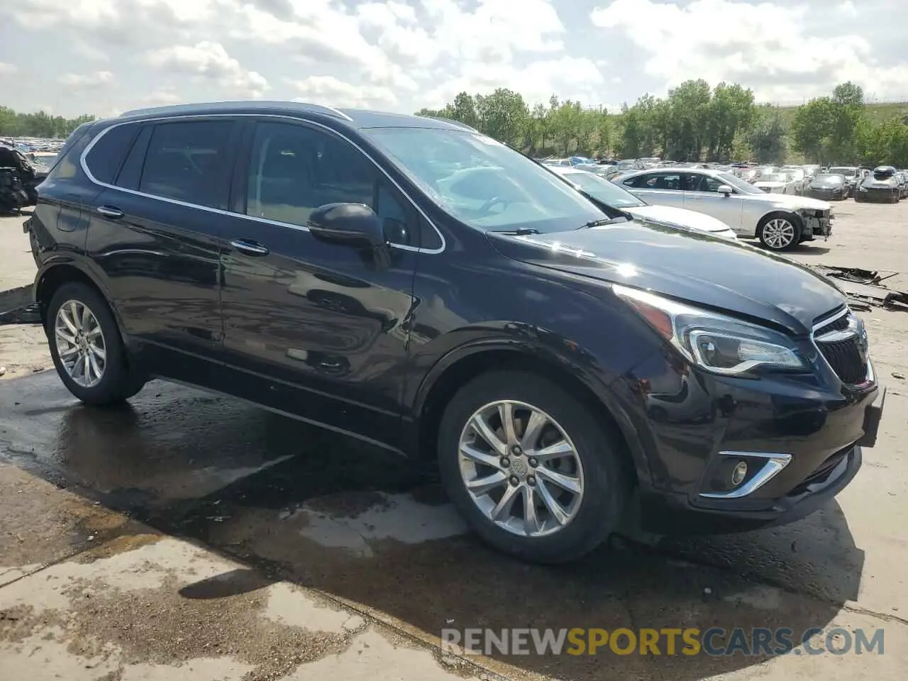 4 Photograph of a damaged car LRBFXCSA4KD007346 BUICK ENVISION 2019
