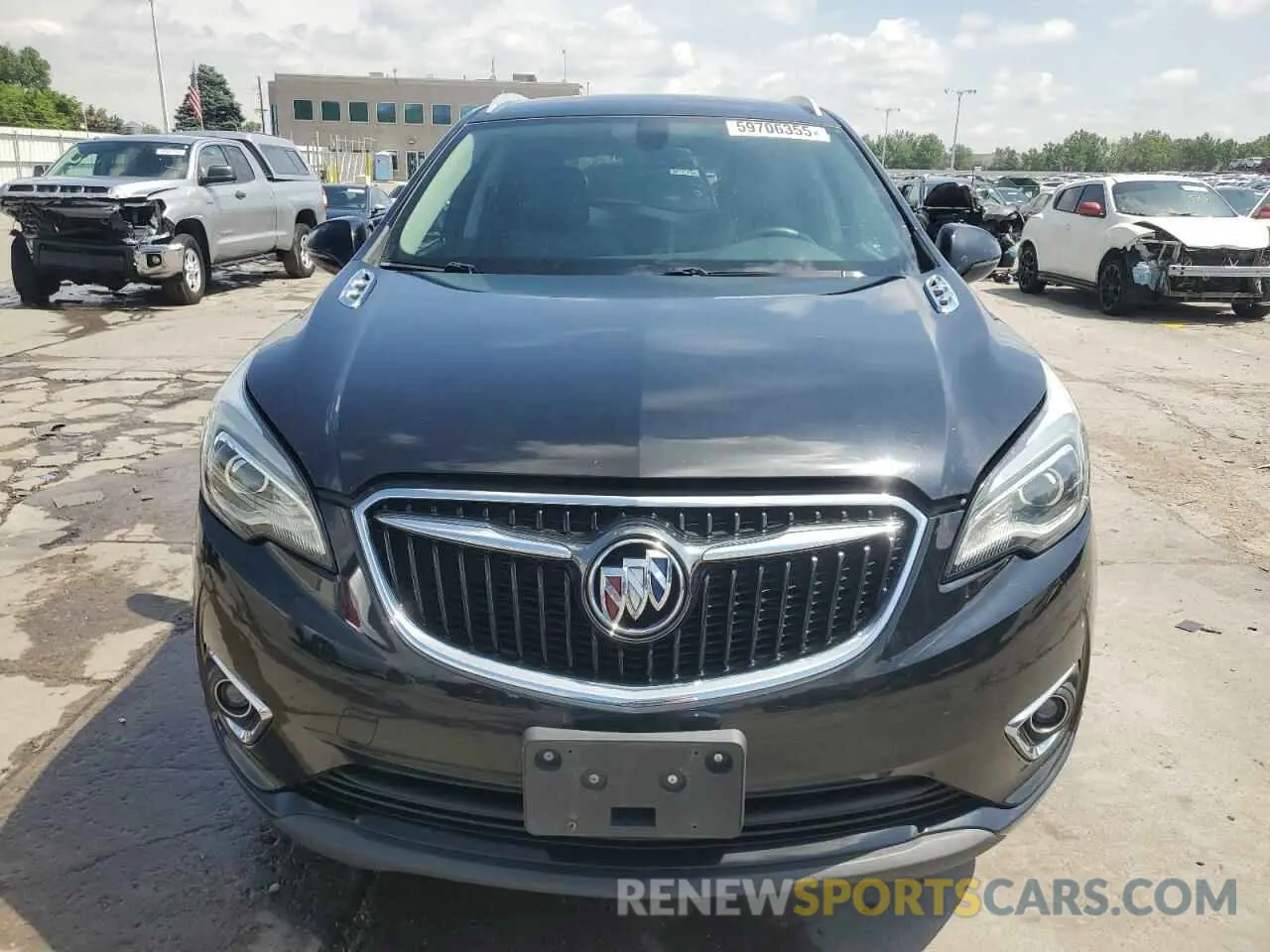 5 Photograph of a damaged car LRBFXCSA4KD007346 BUICK ENVISION 2019