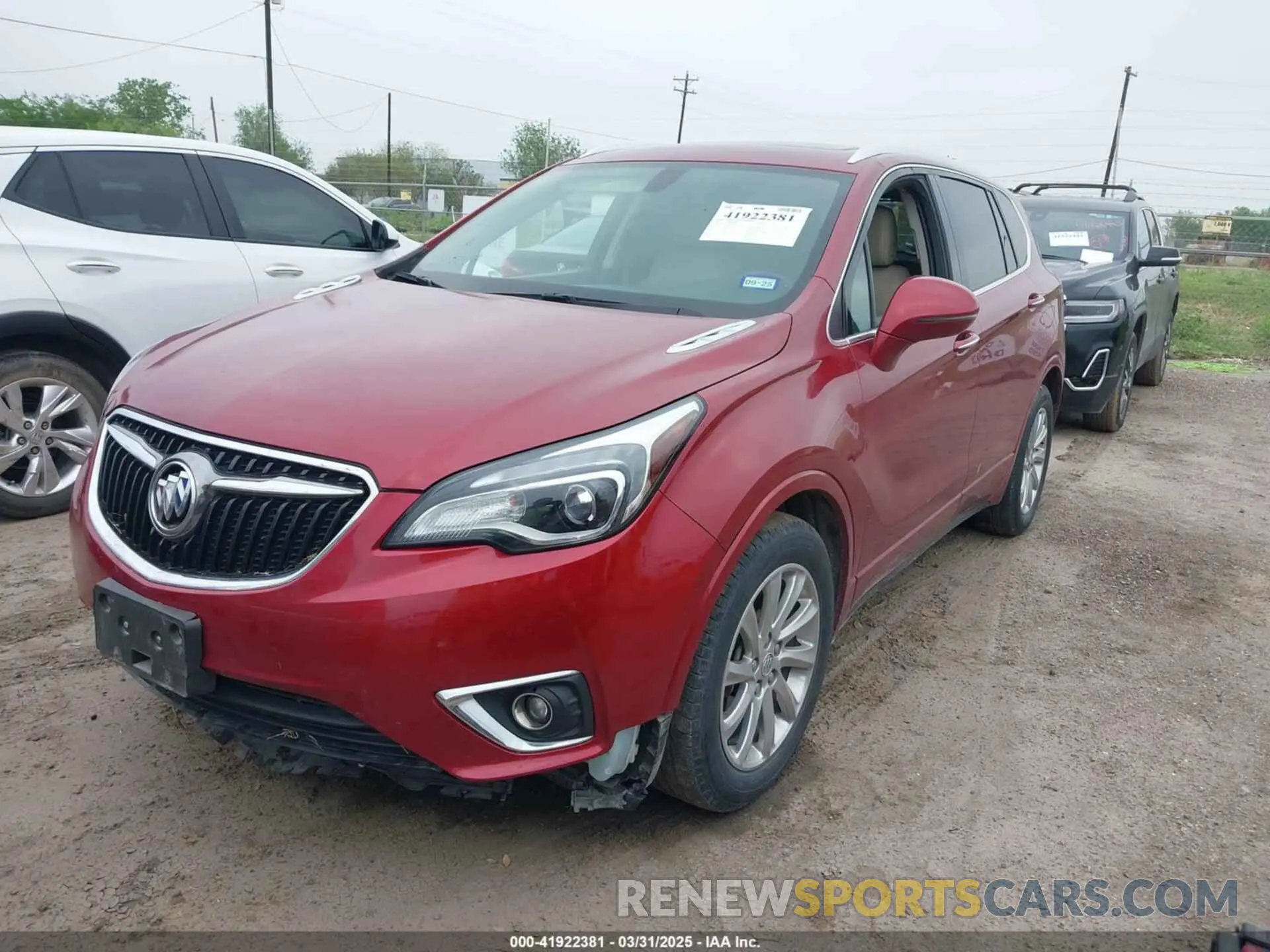 2 Photograph of a damaged car LRBFXCSA4KD017469 BUICK ENVISION 2019