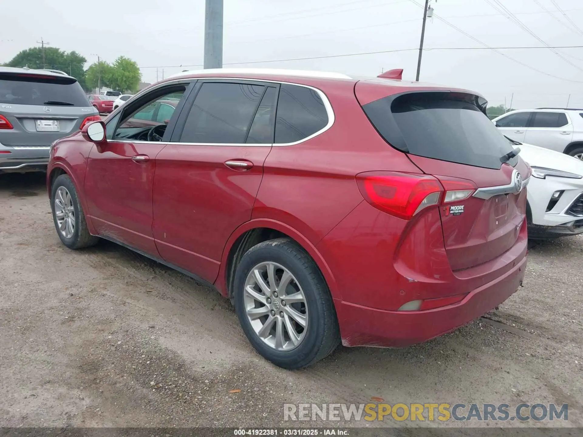 3 Photograph of a damaged car LRBFXCSA4KD017469 BUICK ENVISION 2019