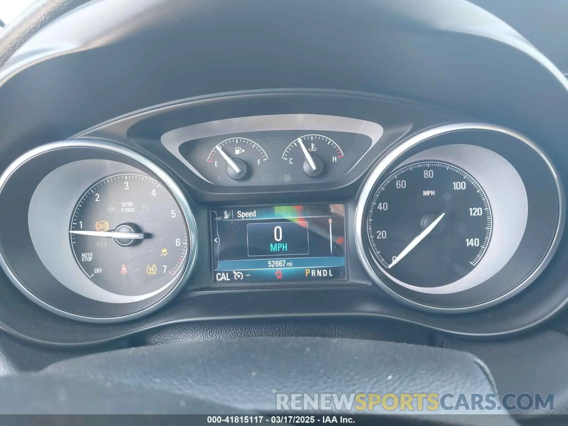 7 Photograph of a damaged car LRBFXCSA4KD066865 BUICK ENVISION 2019