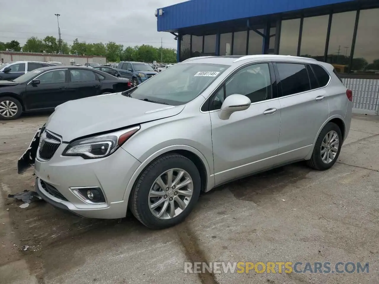 1 Photograph of a damaged car LRBFXCSA4KD090986 BUICK ENVISION 2019