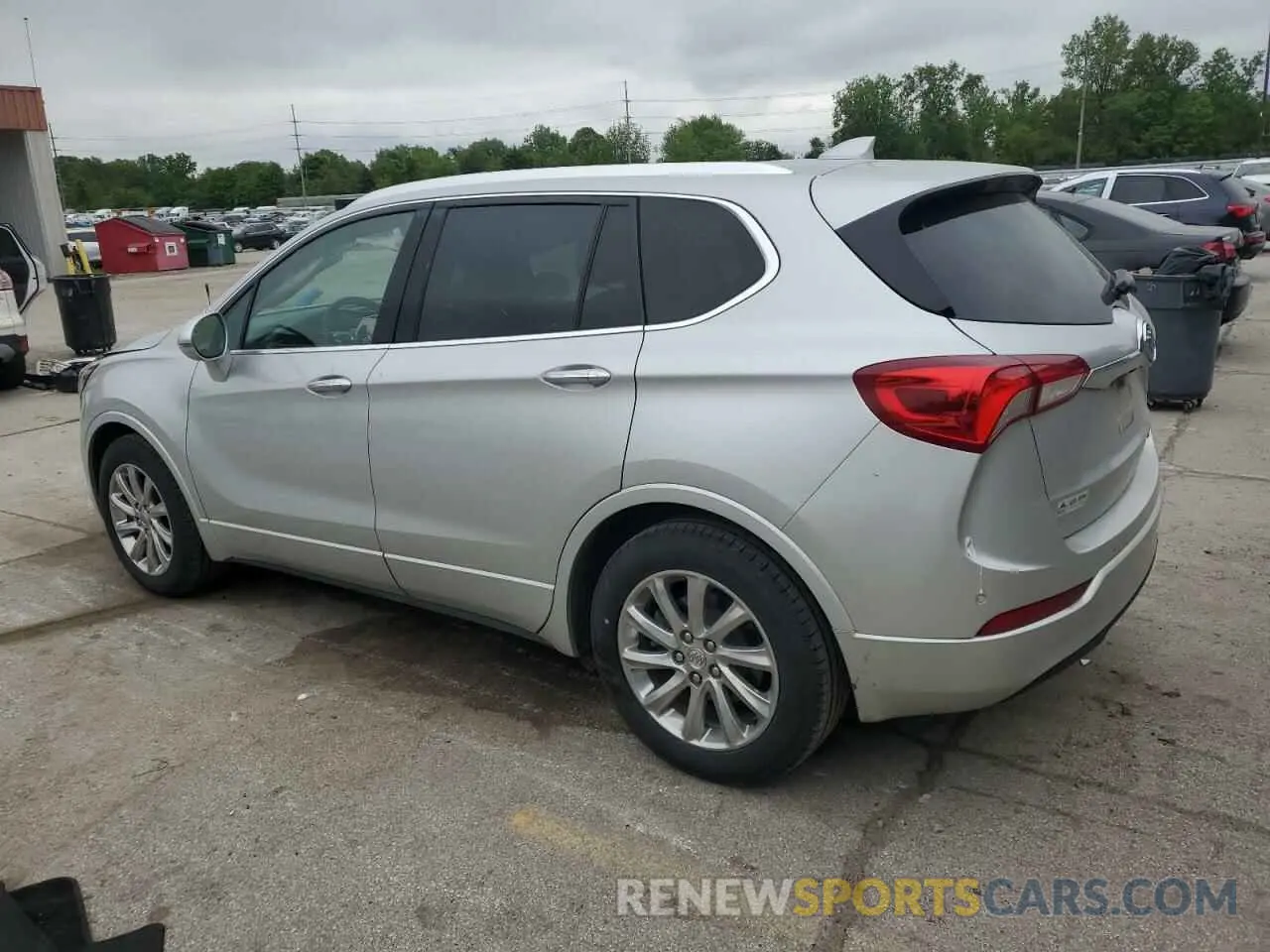 2 Photograph of a damaged car LRBFXCSA4KD090986 BUICK ENVISION 2019