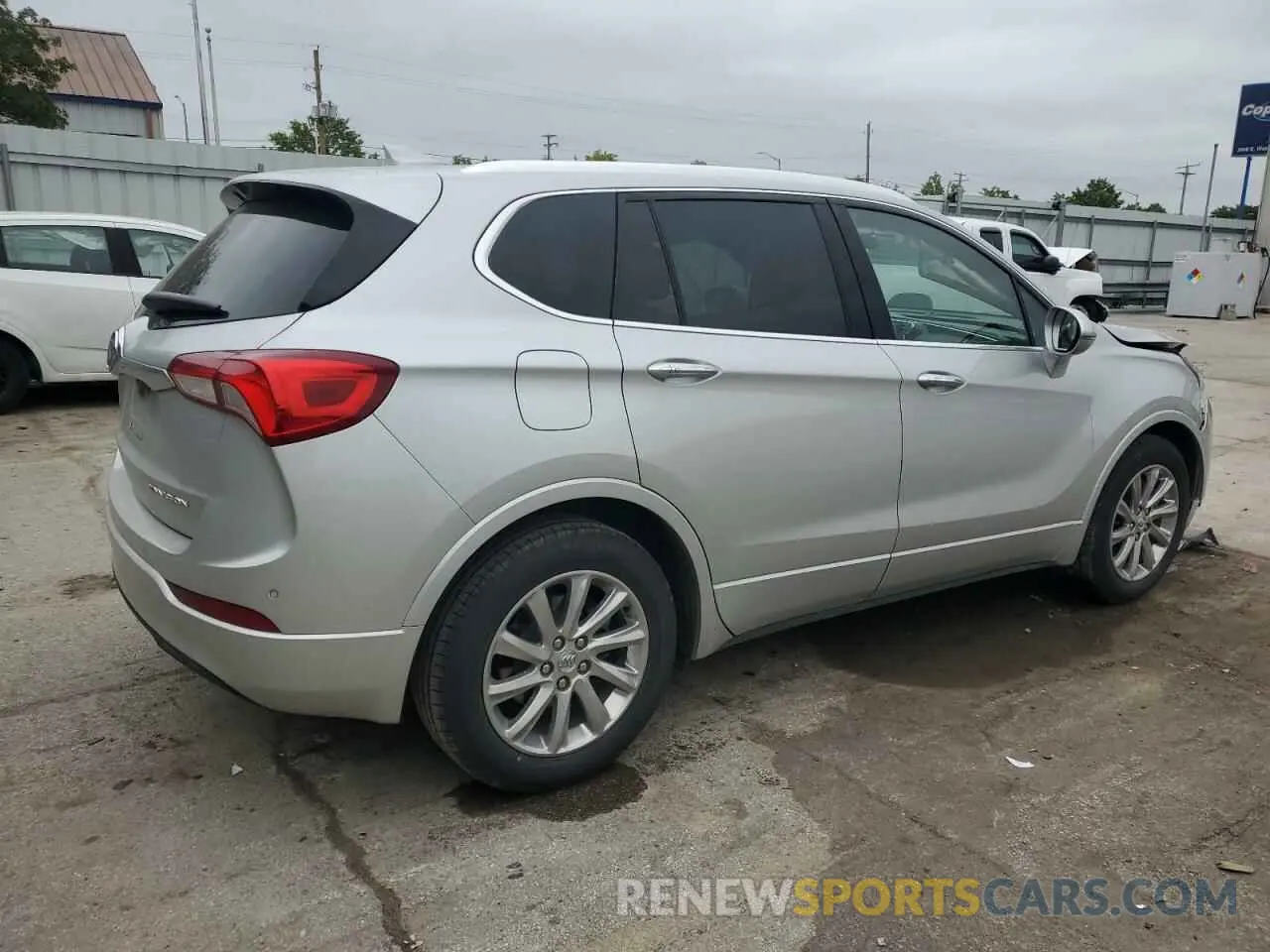 3 Photograph of a damaged car LRBFXCSA4KD090986 BUICK ENVISION 2019