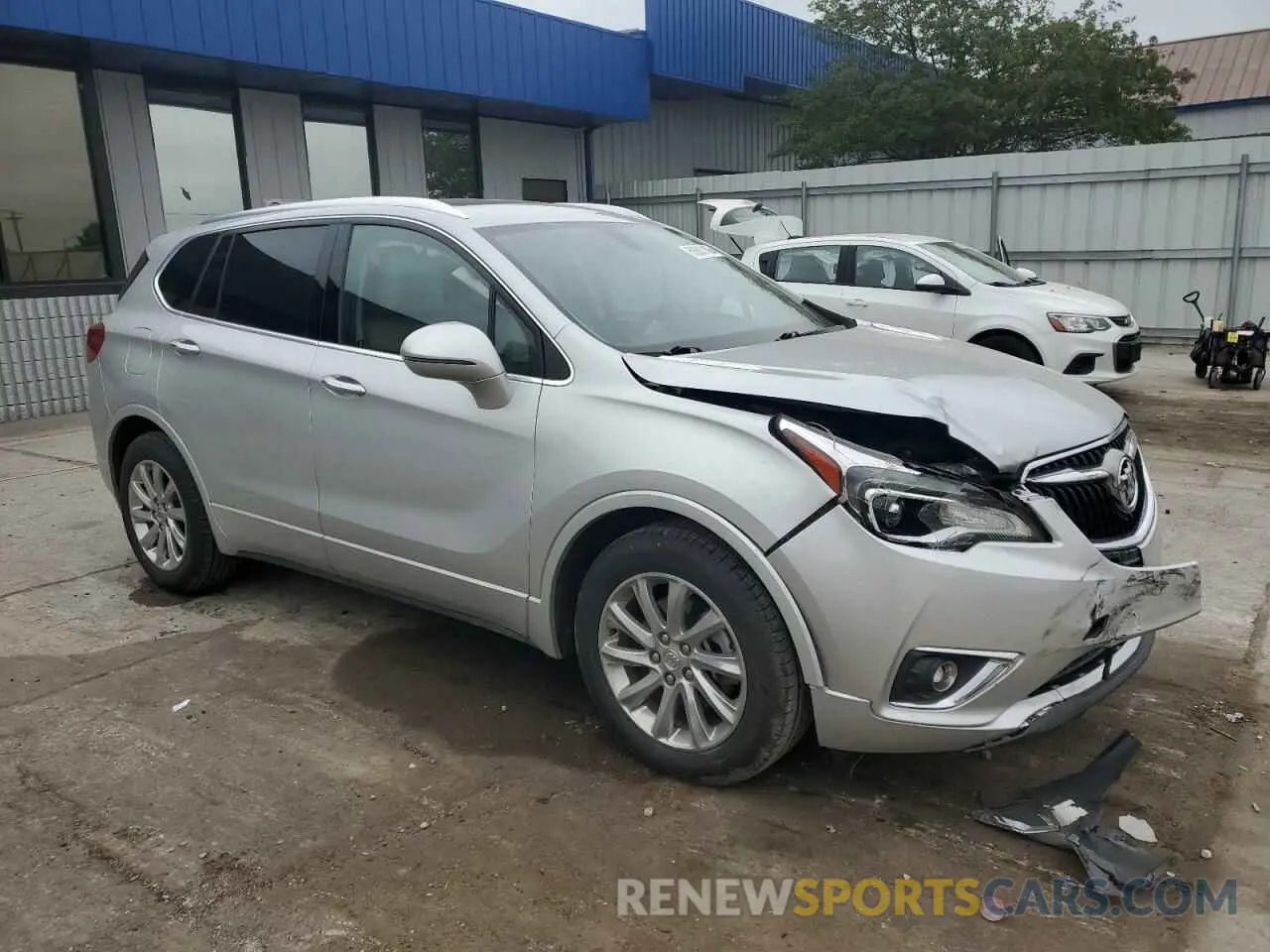 4 Photograph of a damaged car LRBFXCSA4KD090986 BUICK ENVISION 2019