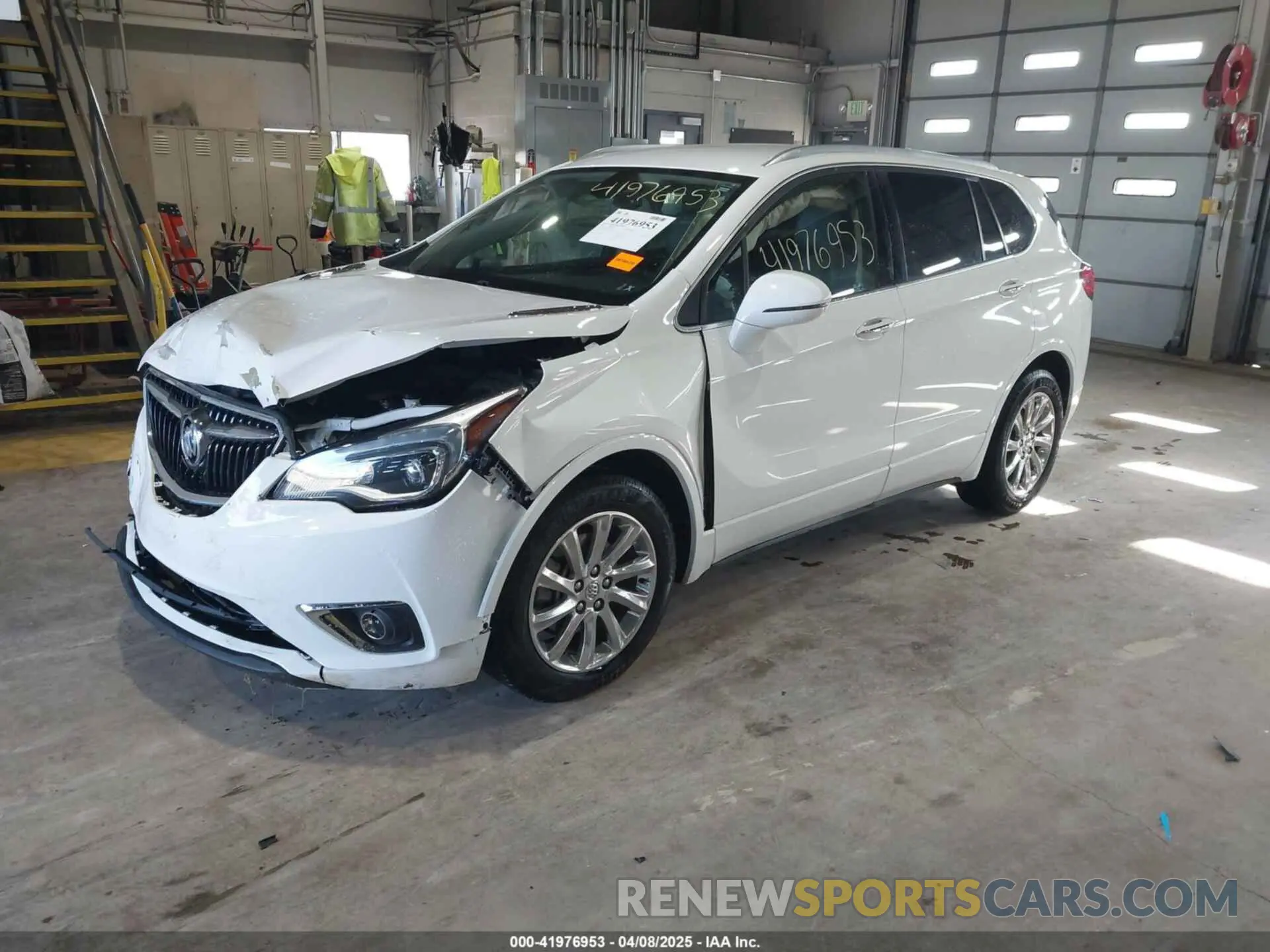2 Photograph of a damaged car LRBFXCSA5KD020705 BUICK ENVISION 2019