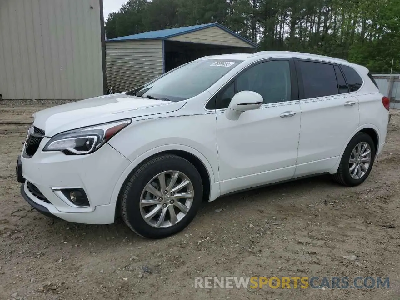 1 Photograph of a damaged car LRBFXCSA5KD058158 BUICK ENVISION 2019