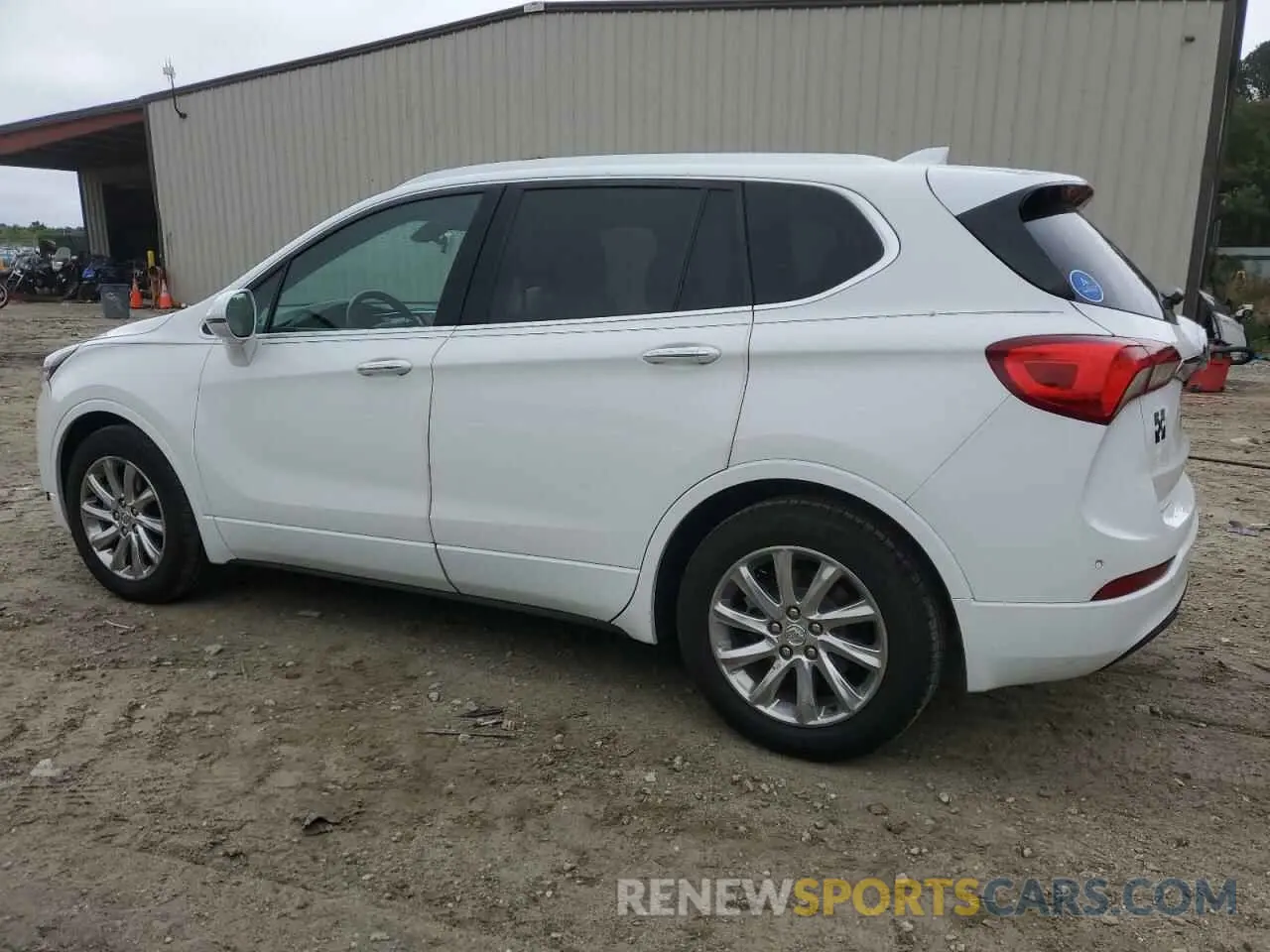 2 Photograph of a damaged car LRBFXCSA5KD058158 BUICK ENVISION 2019
