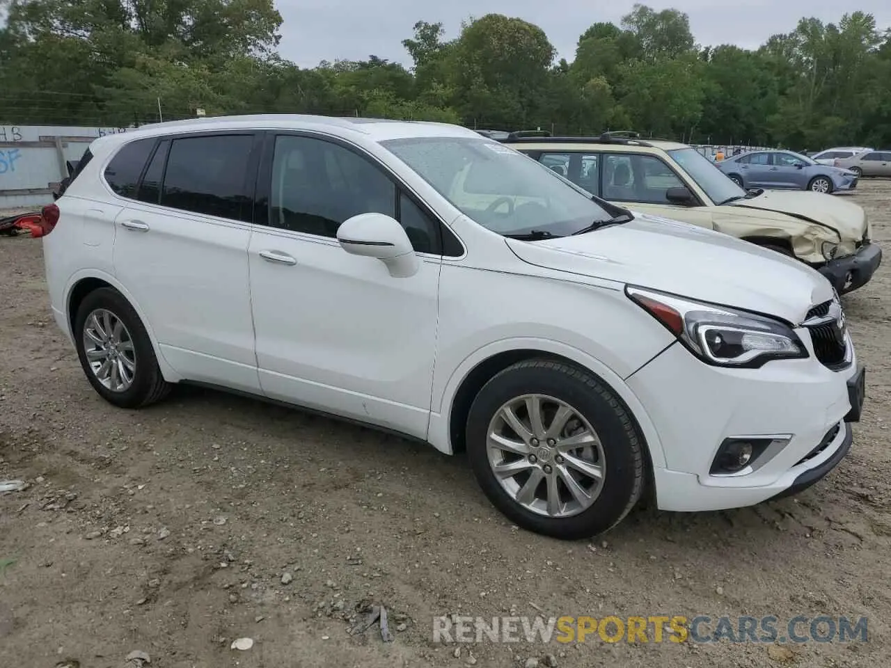 4 Photograph of a damaged car LRBFXCSA5KD058158 BUICK ENVISION 2019