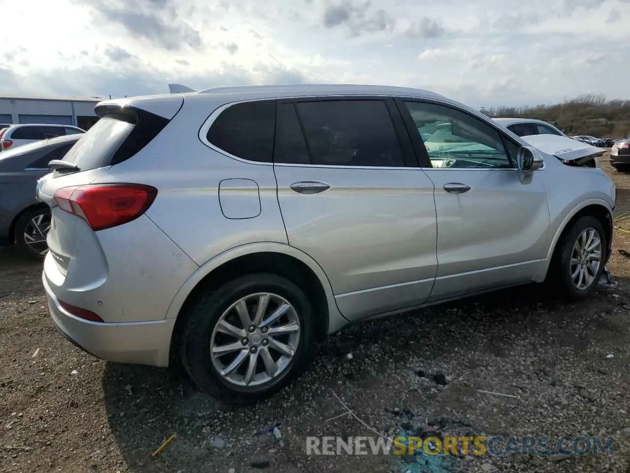 3 Photograph of a damaged car LRBFXCSA6KD030580 BUICK ENVISION 2019