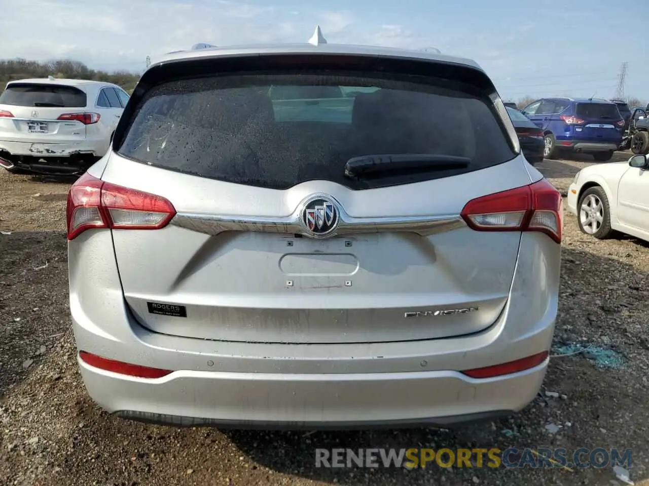 6 Photograph of a damaged car LRBFXCSA6KD030580 BUICK ENVISION 2019