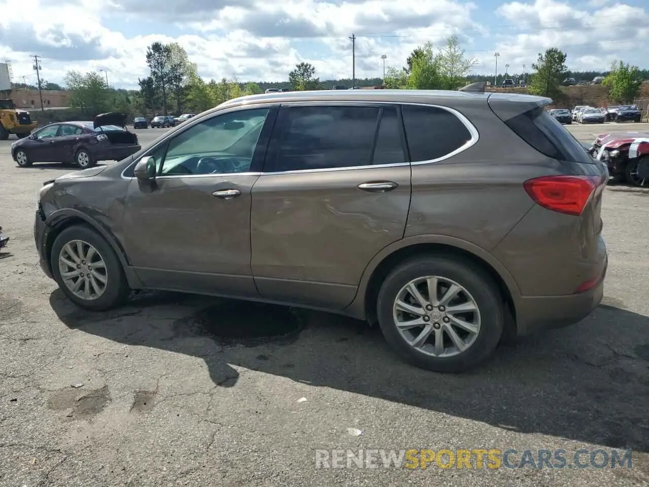 2 Photograph of a damaged car LRBFXCSA6KD120585 BUICK ENVISION 2019