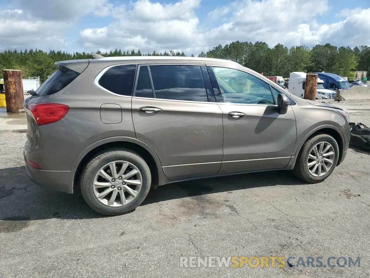 3 Photograph of a damaged car LRBFXCSA6KD120585 BUICK ENVISION 2019