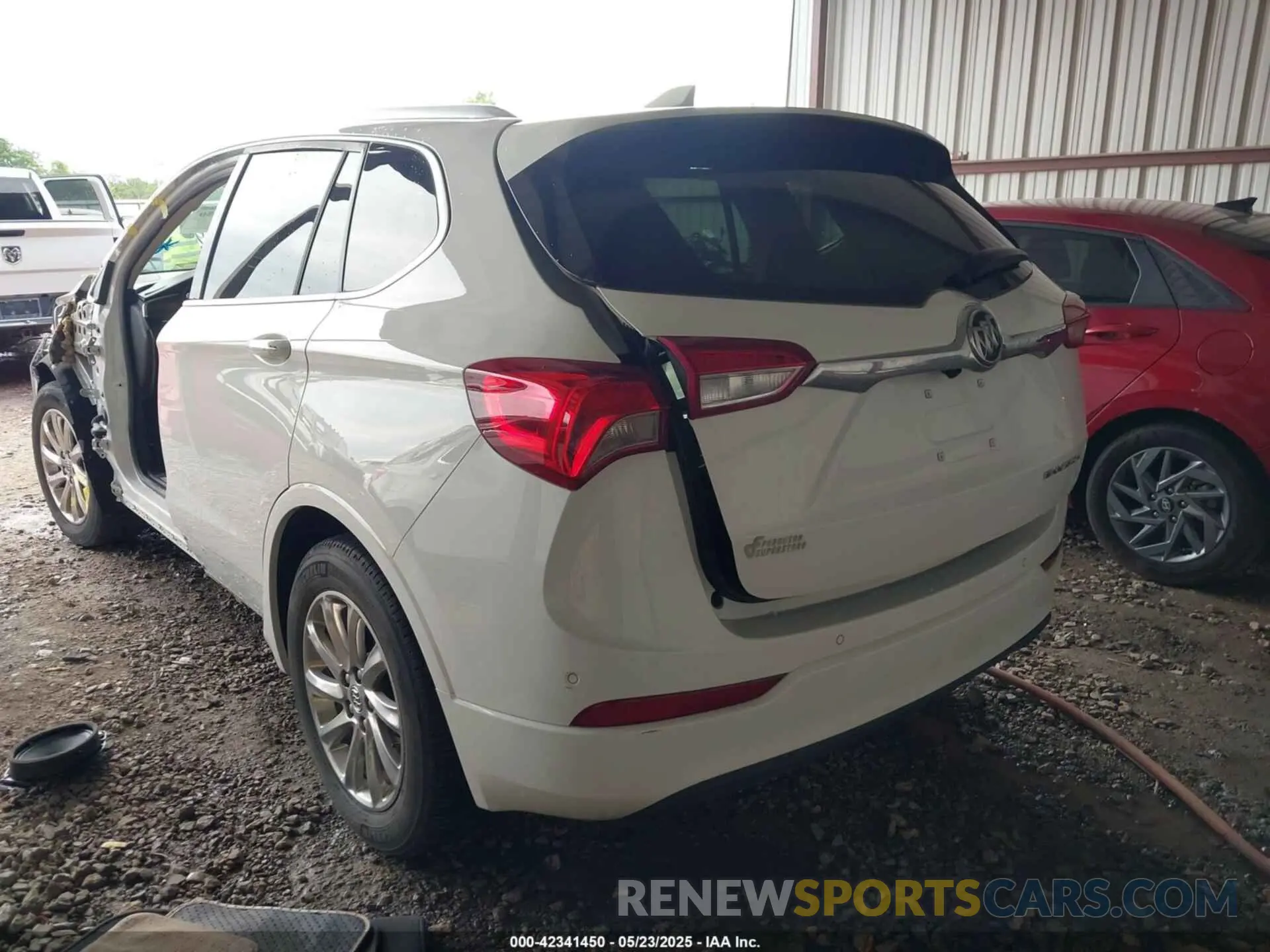 3 Photograph of a damaged car LRBFXCSA6KD128461 BUICK ENVISION 2019