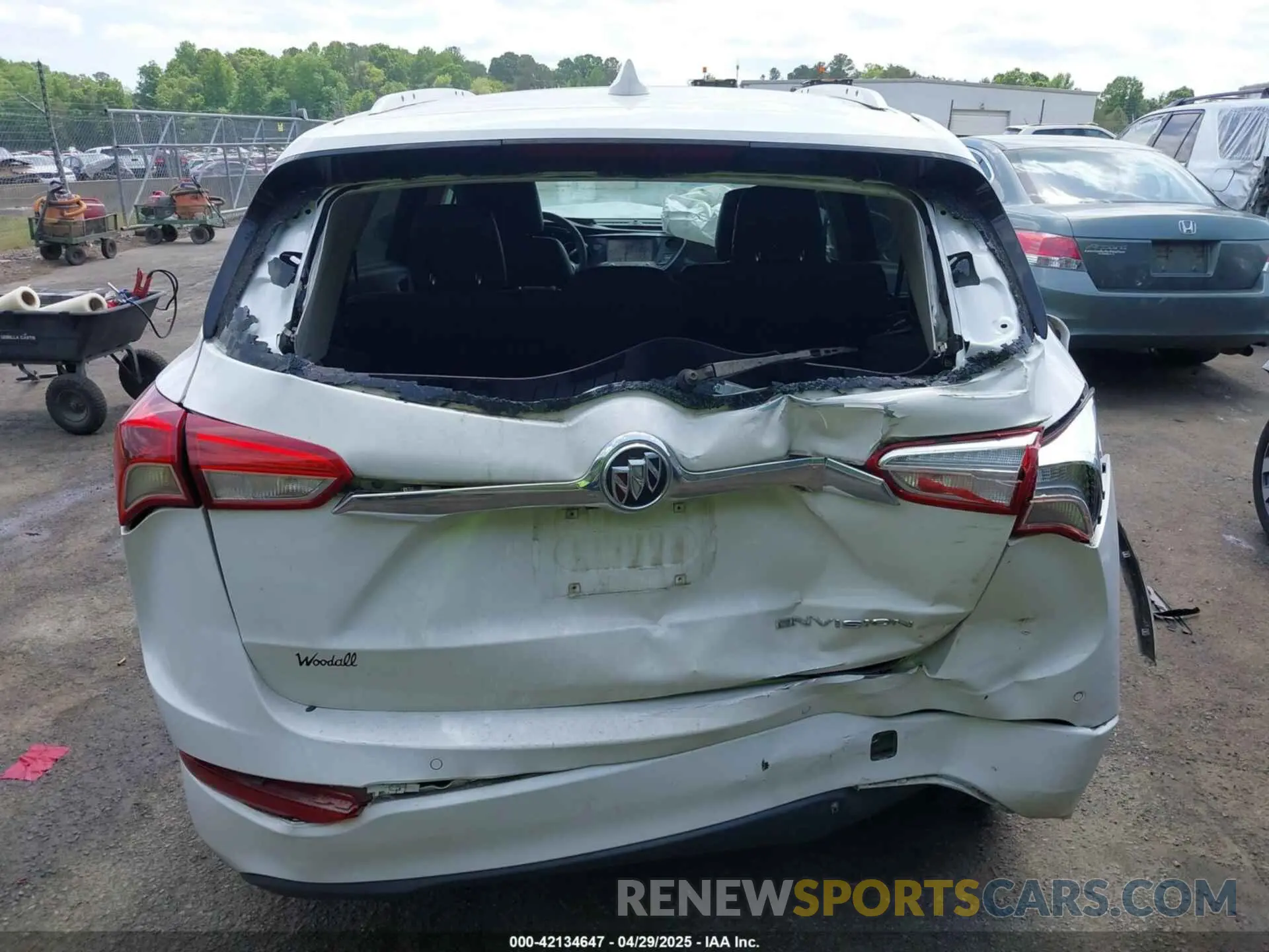 16 Photograph of a damaged car LRBFXCSA7KD124984 BUICK ENVISION 2019