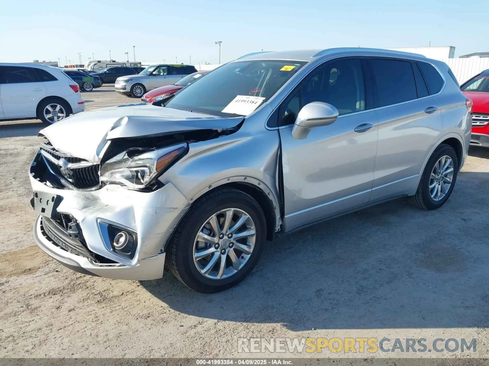 2 Photograph of a damaged car LRBFXCSA8KD018348 BUICK ENVISION 2019
