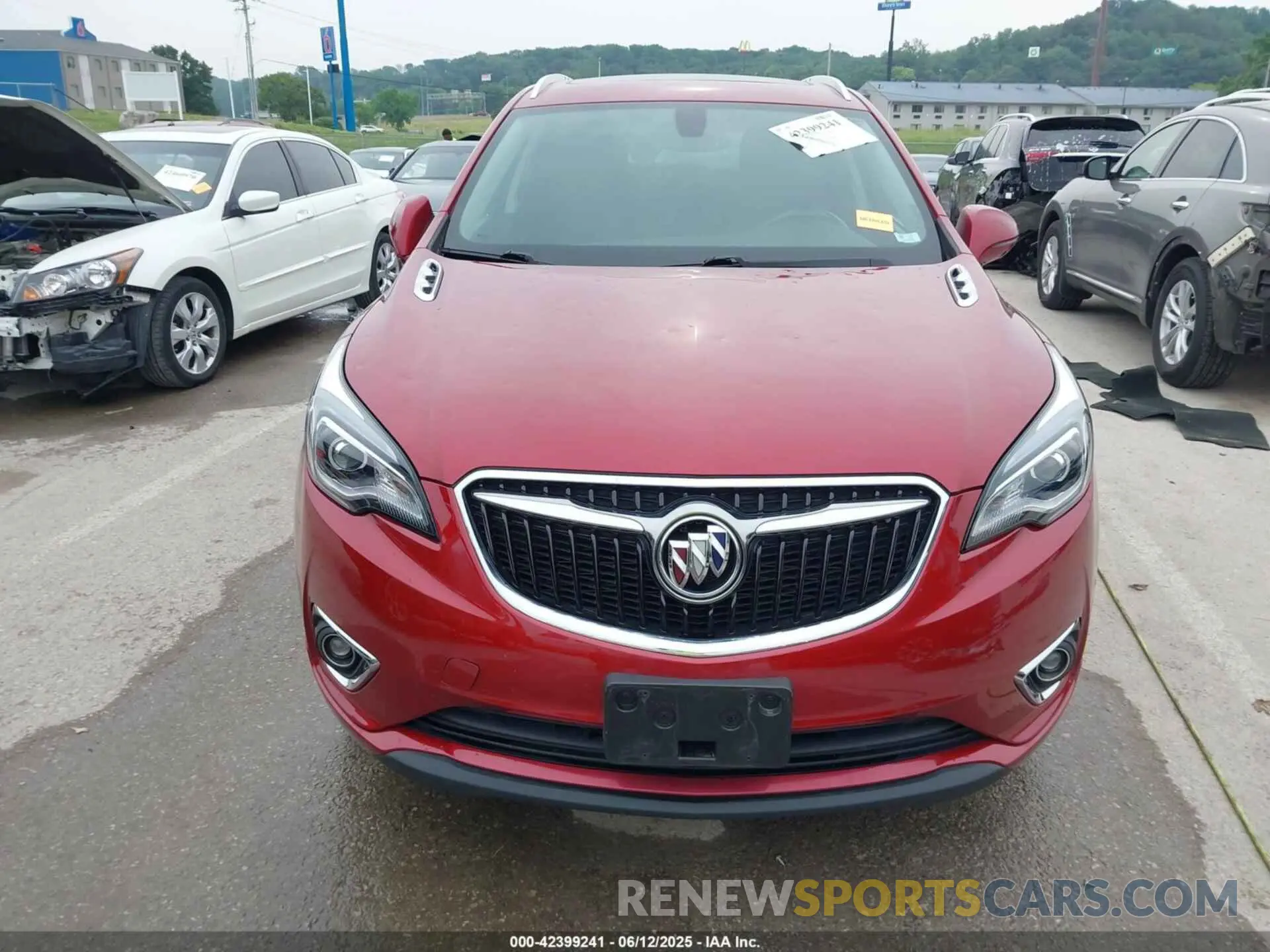 12 Photograph of a damaged car LRBFXCSA8KD142698 BUICK ENVISION 2019