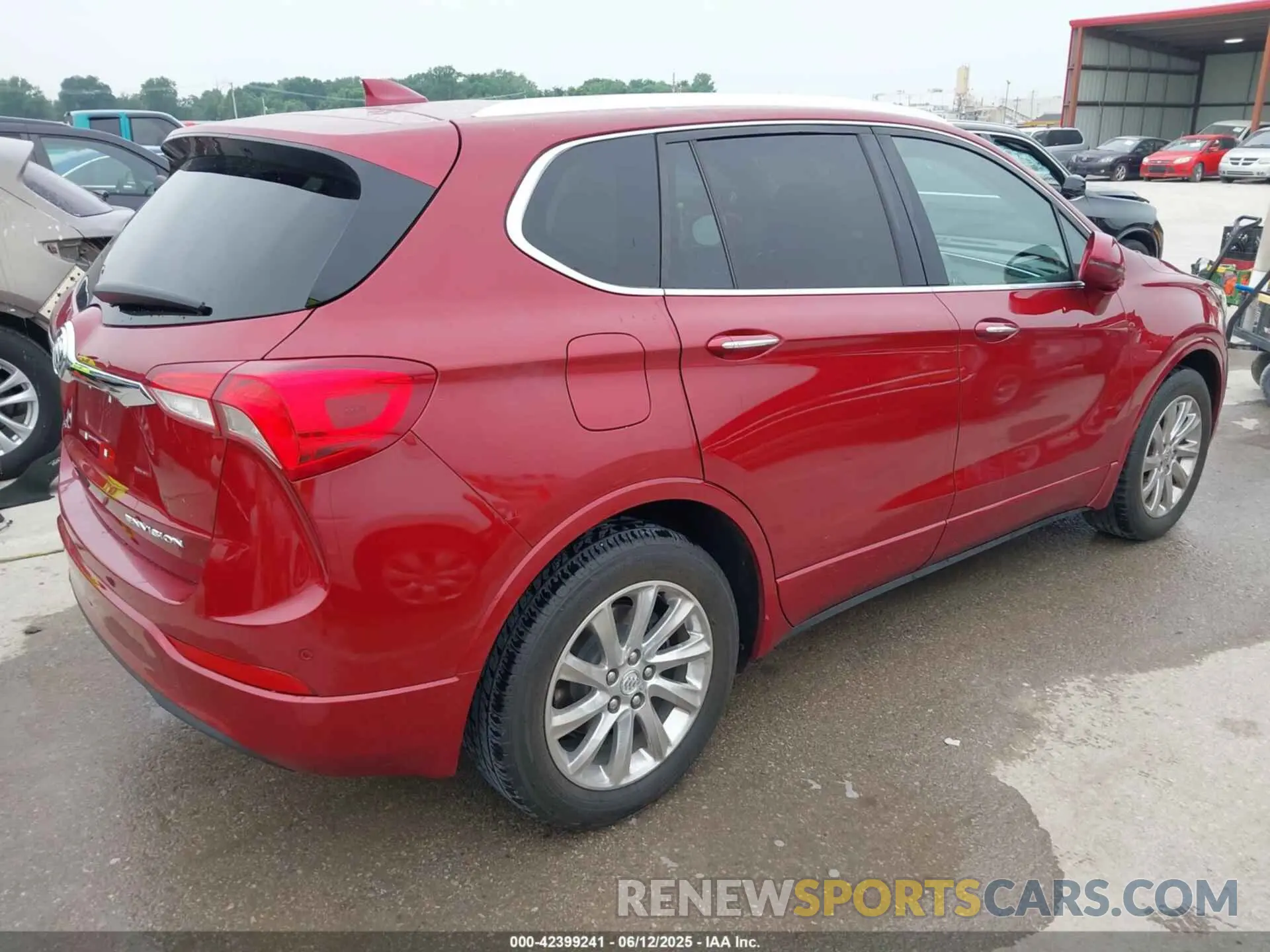 4 Photograph of a damaged car LRBFXCSA8KD142698 BUICK ENVISION 2019