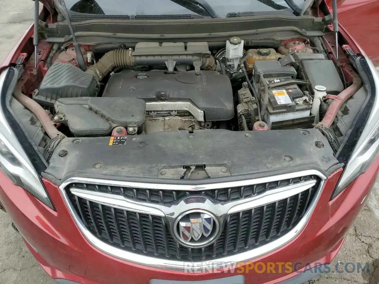 14 Photograph of a damaged car LRBFXCSA9KD039256 BUICK ENVISION 2019