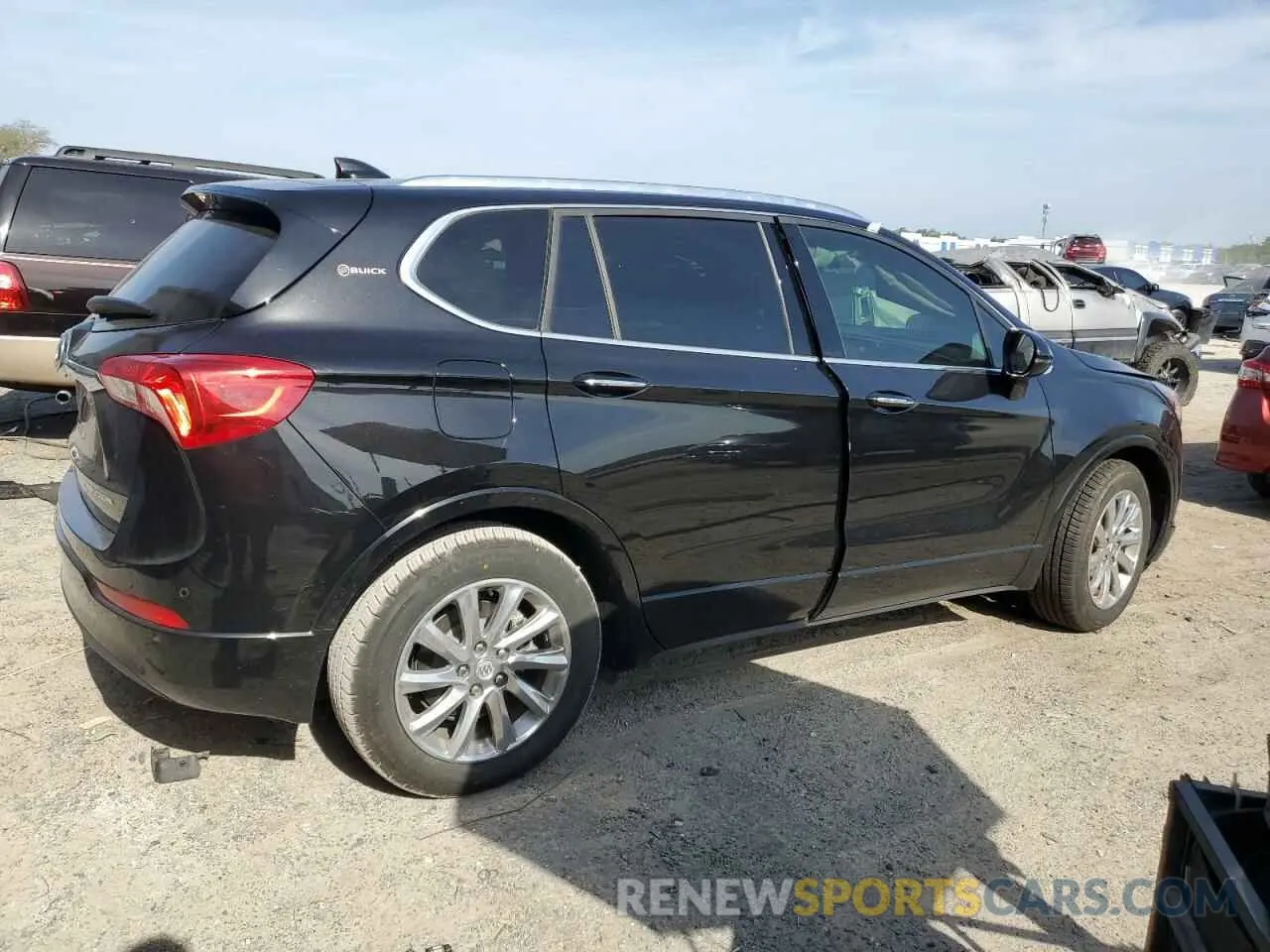 3 Photograph of a damaged car LRBFXCSAXKD041601 BUICK ENVISION 2019