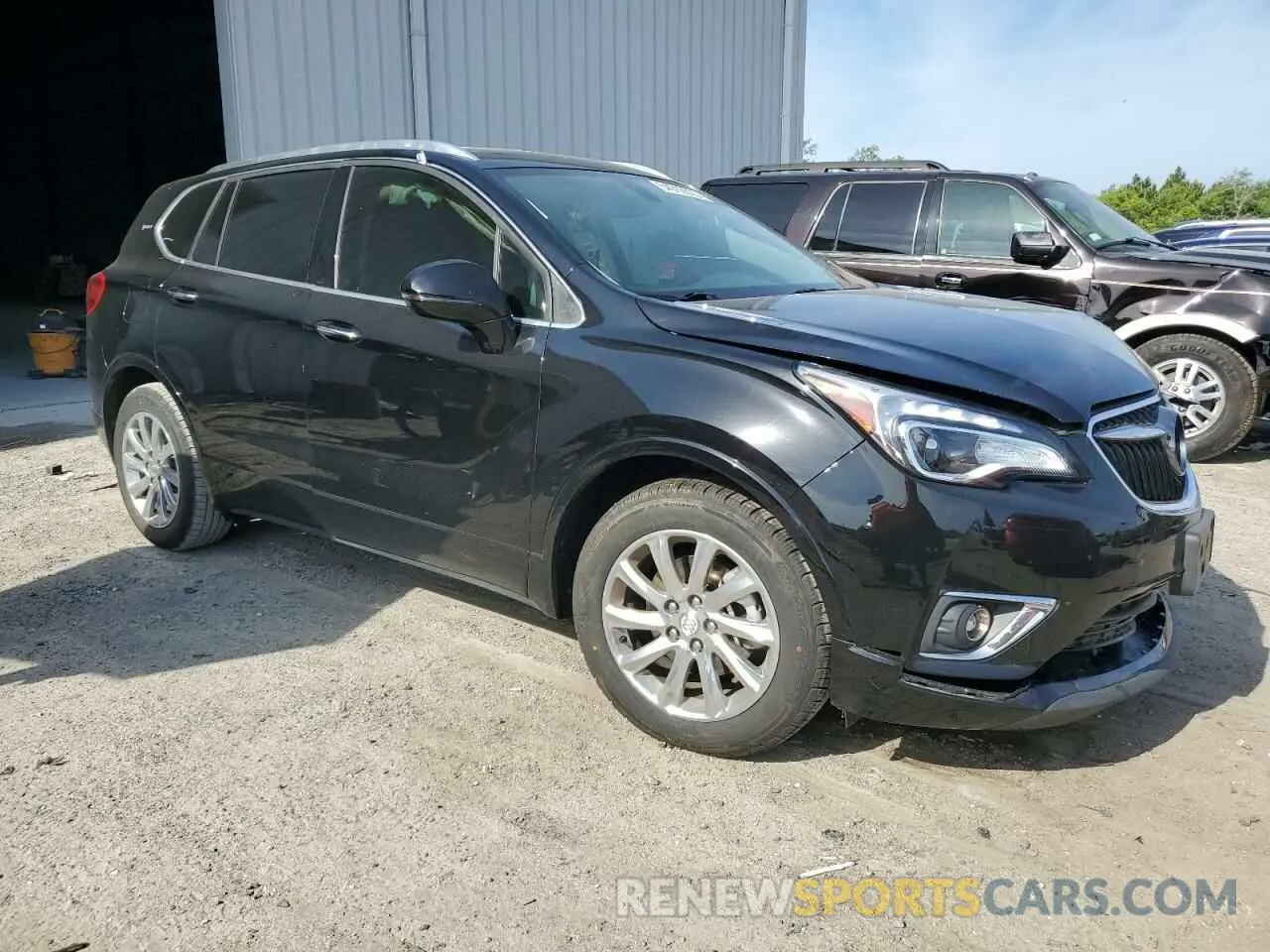 4 Photograph of a damaged car LRBFXCSAXKD041601 BUICK ENVISION 2019