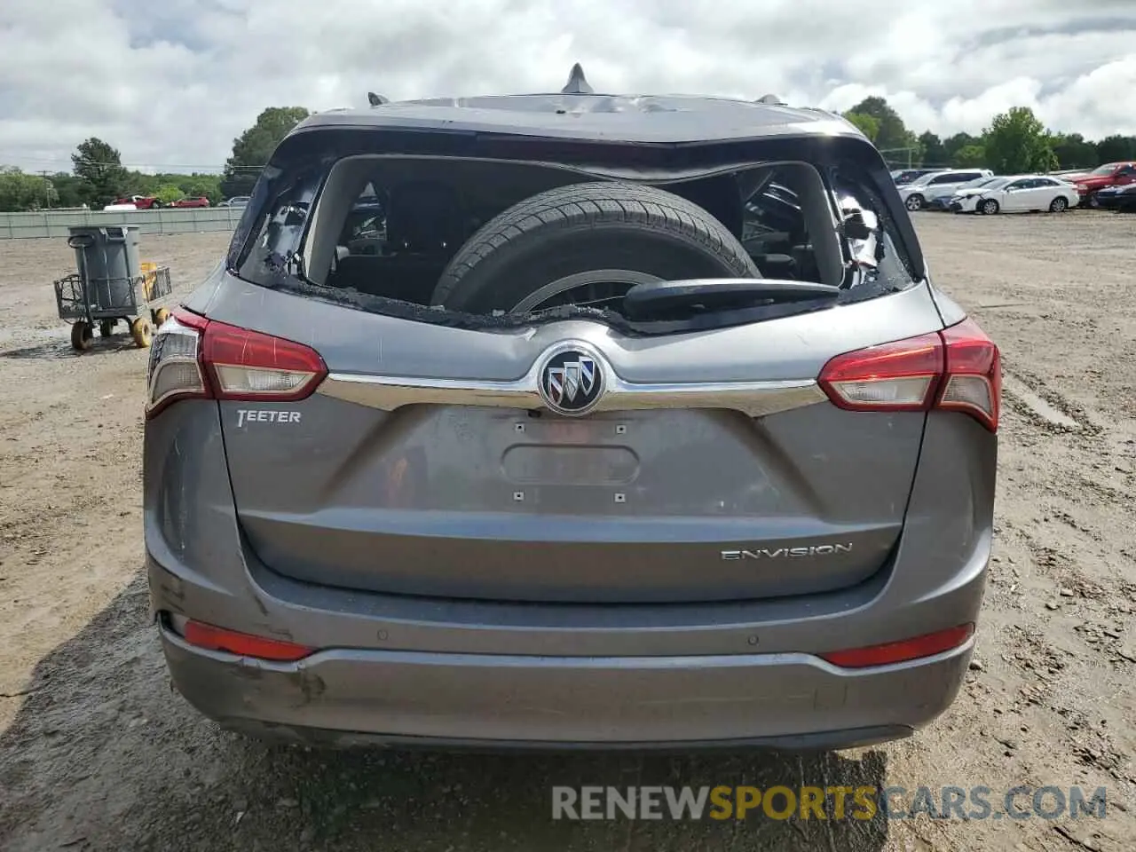 6 Photograph of a damaged car LRBFXCSAXKD062318 BUICK ENVISION 2019