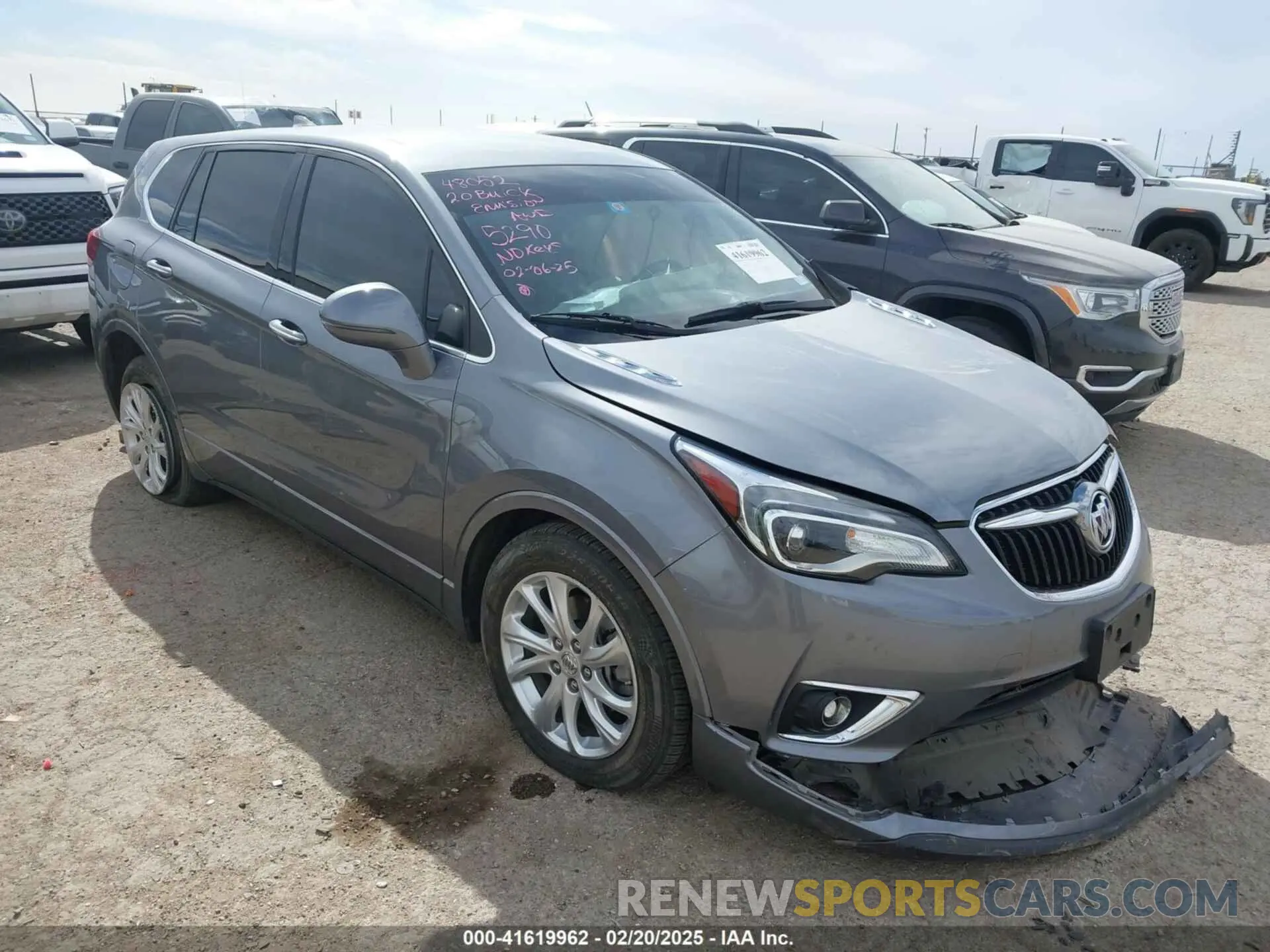 1 Photograph of a damaged car LRBFX1SA0LD225290 BUICK ENVISION 2020