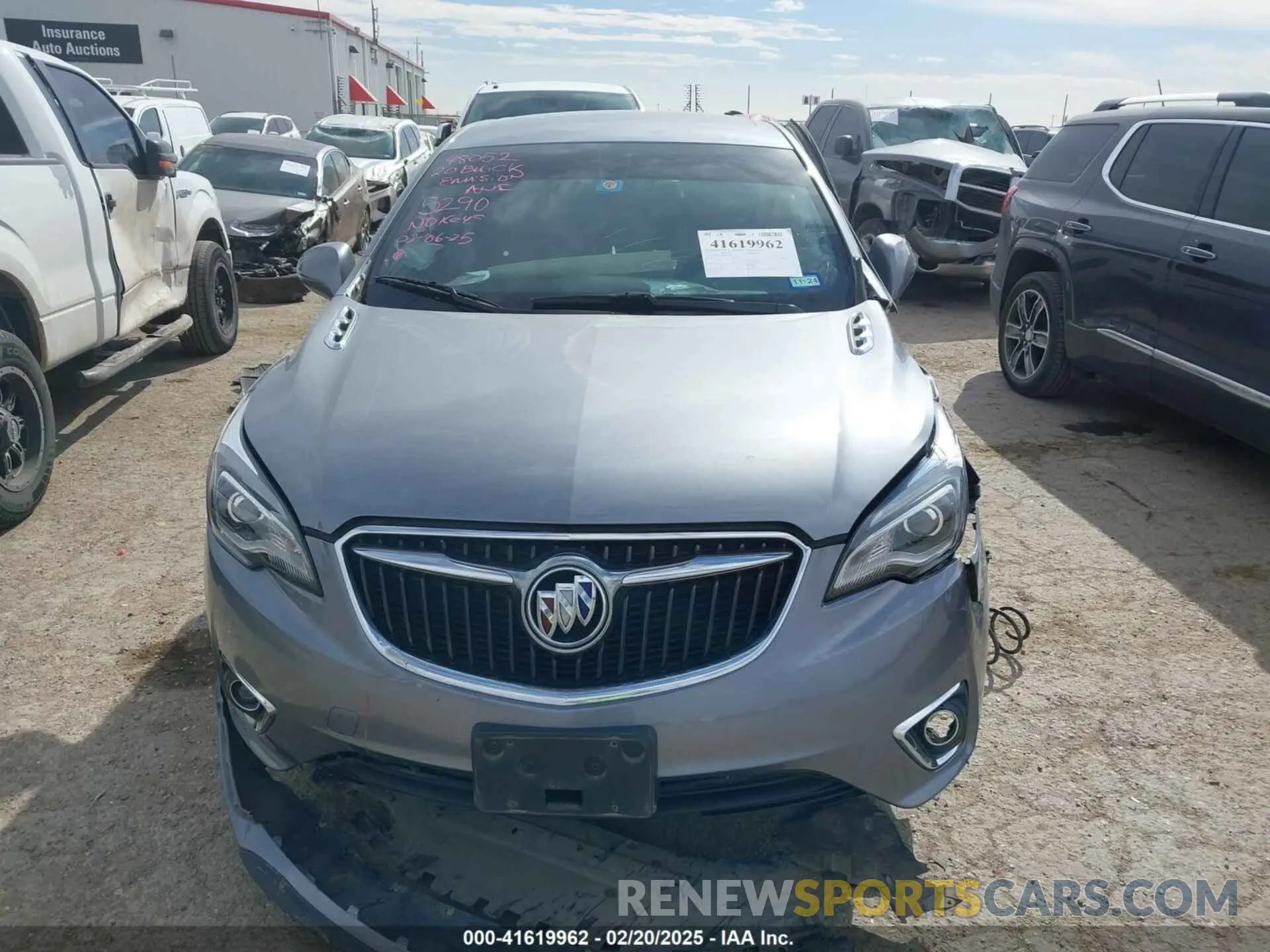 11 Photograph of a damaged car LRBFX1SA0LD225290 BUICK ENVISION 2020