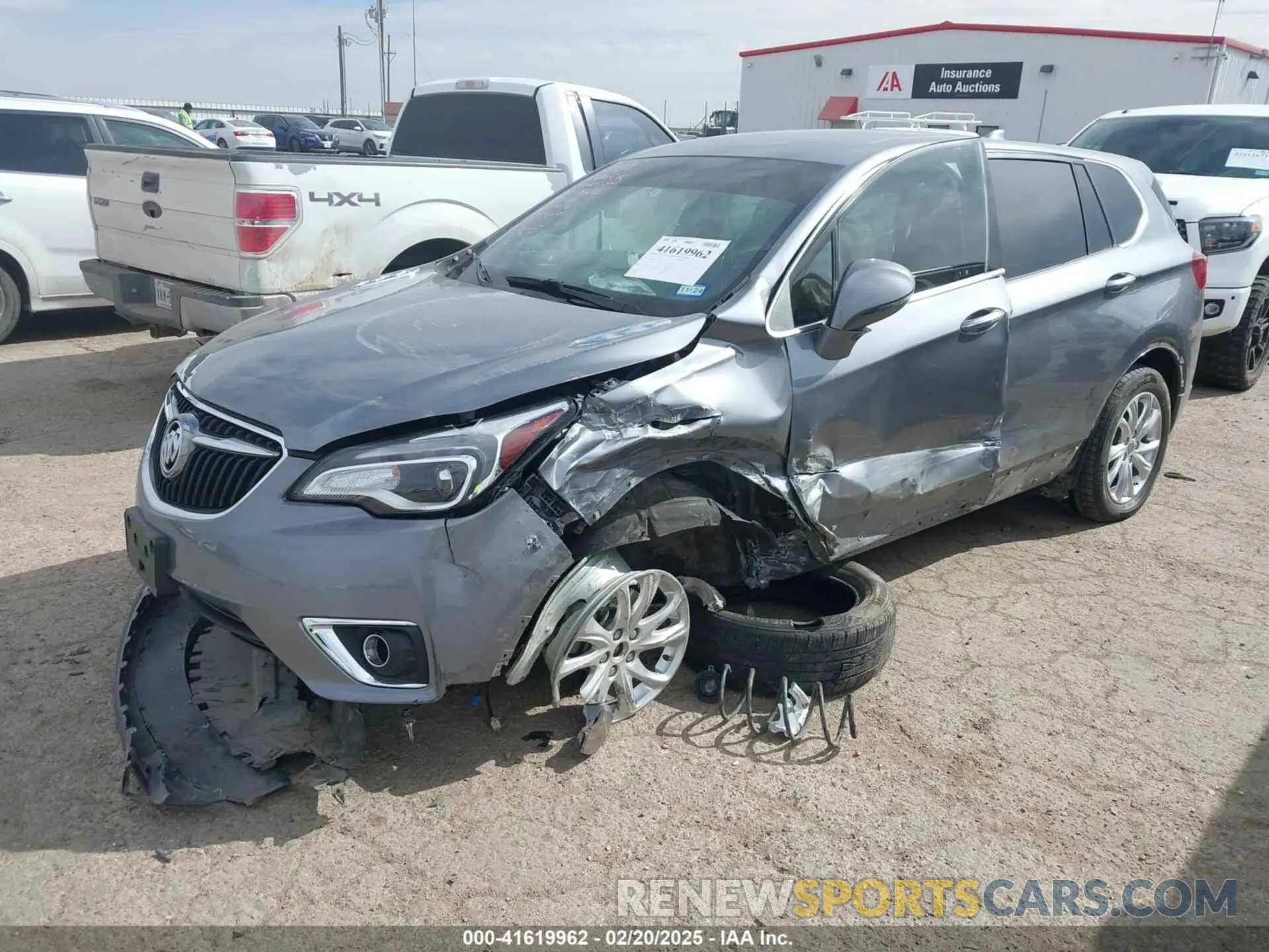 2 Photograph of a damaged car LRBFX1SA0LD225290 BUICK ENVISION 2020