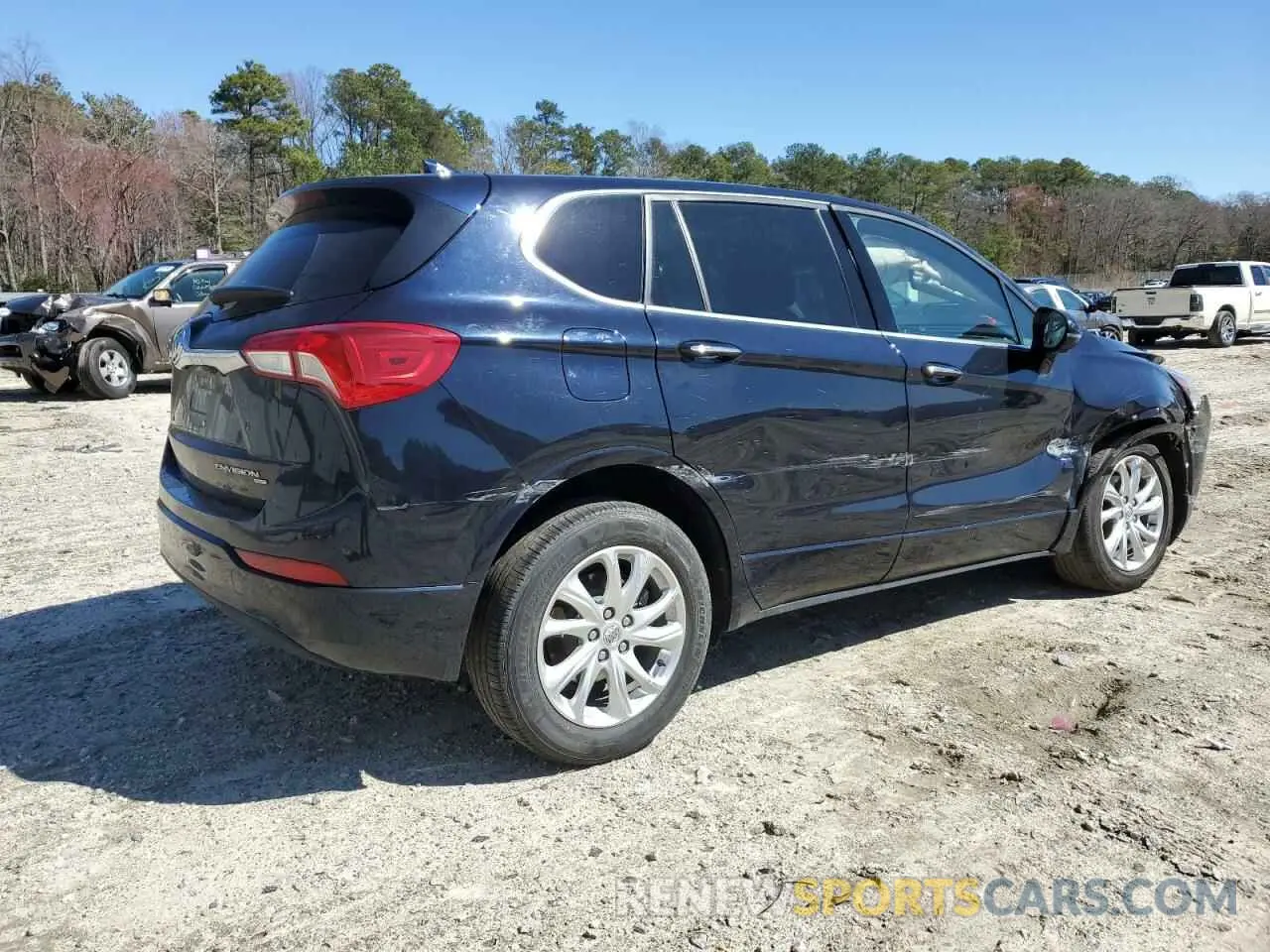 3 Photograph of a damaged car LRBFX1SA2LD123196 BUICK ENVISION 2020