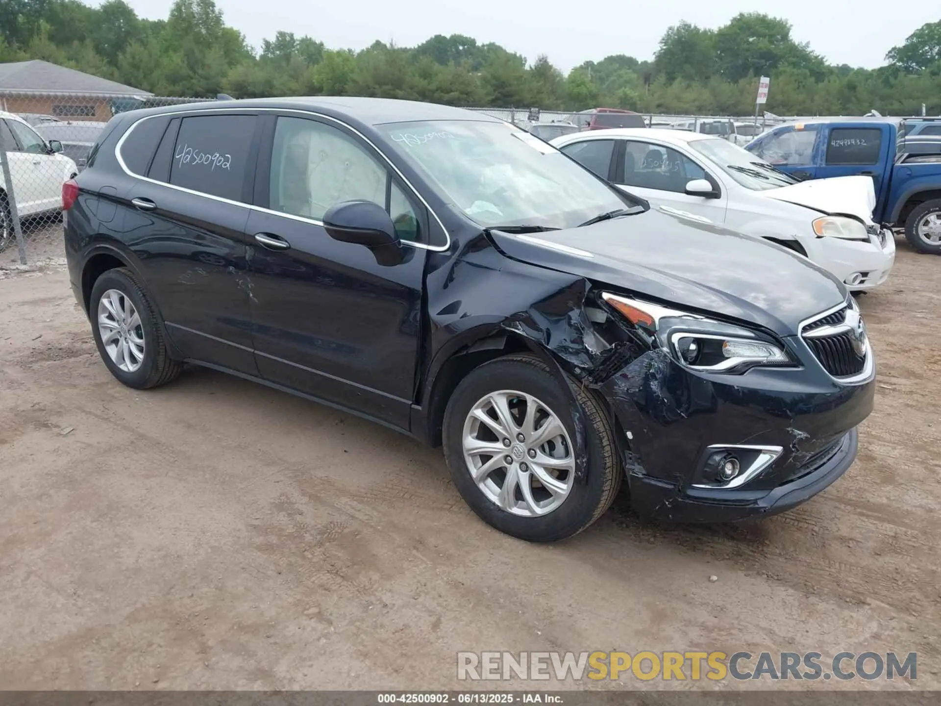 1 Photograph of a damaged car LRBFX1SA4LD018983 BUICK ENVISION 2020