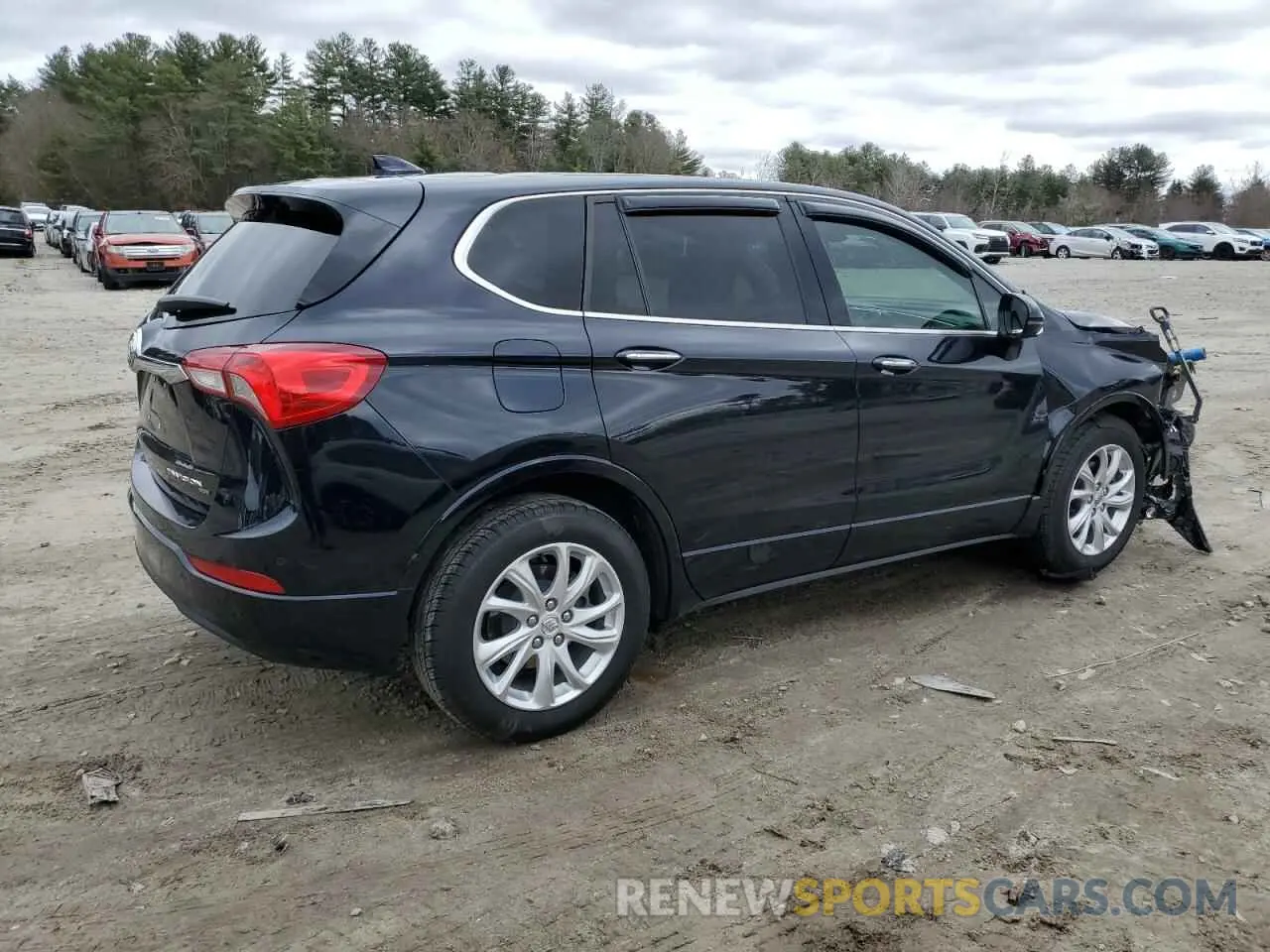 3 Photograph of a damaged car LRBFX1SA4LD092596 BUICK ENVISION 2020