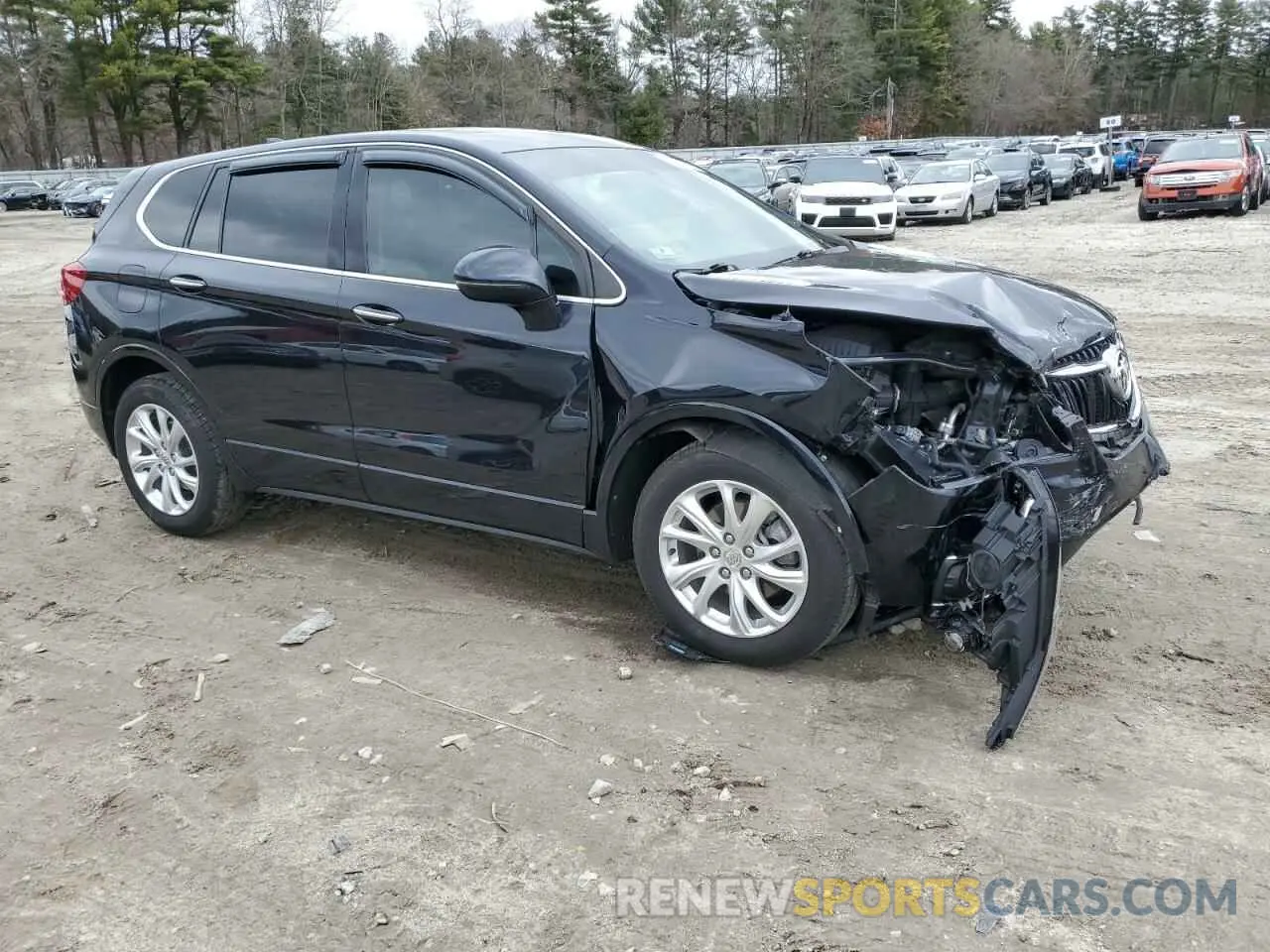 4 Photograph of a damaged car LRBFX1SA4LD092596 BUICK ENVISION 2020
