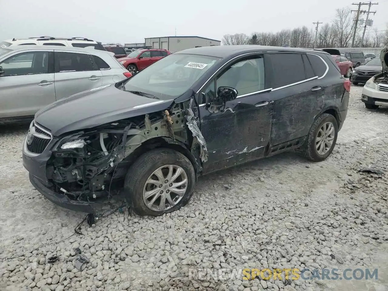 1 Photograph of a damaged car LRBFX1SA4LD100745 BUICK ENVISION 2020