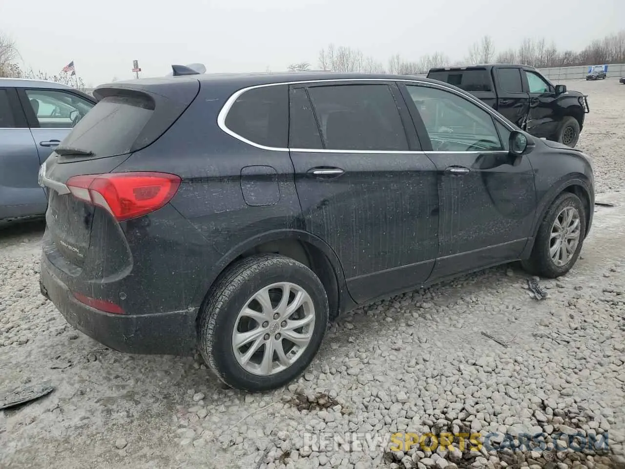 3 Photograph of a damaged car LRBFX1SA4LD100745 BUICK ENVISION 2020