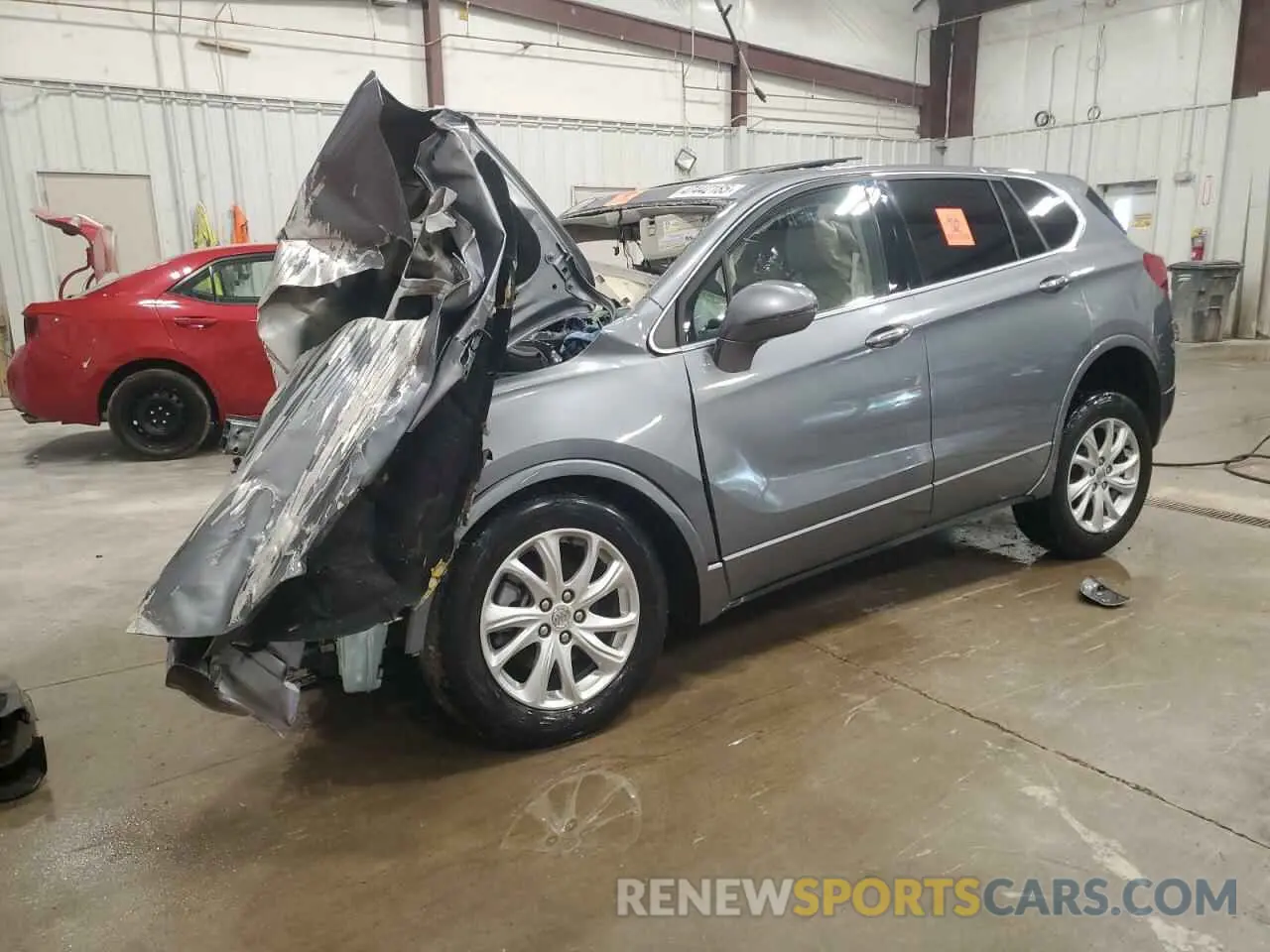 1 Photograph of a damaged car LRBFX1SA4LD143045 BUICK ENVISION 2020
