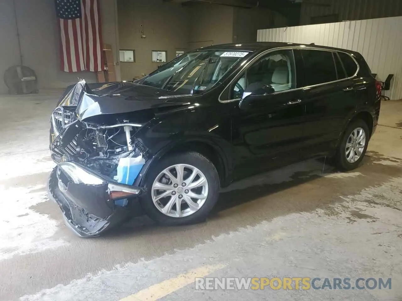 1 Photograph of a damaged car LRBFX1SA6LD098822 BUICK ENVISION 2020