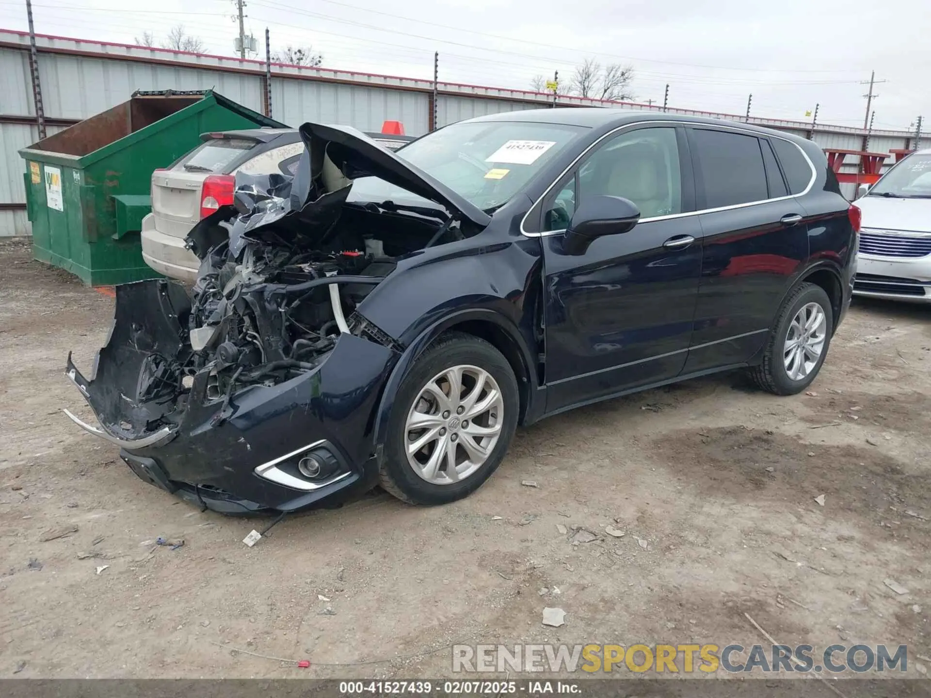 2 Photograph of a damaged car LRBFX1SA6LD116218 BUICK ENVISION 2020