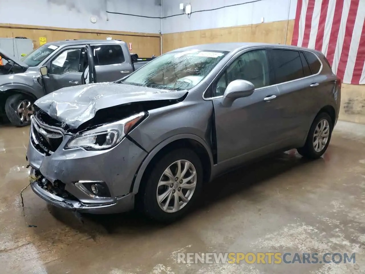 1 Photograph of a damaged car LRBFX1SA6LD179206 BUICK ENVISION 2020