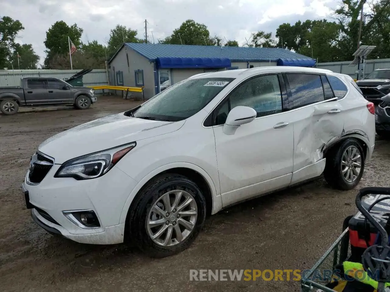 1 Photograph of a damaged car LRBFX2SA2LD017563 BUICK ENVISION 2020