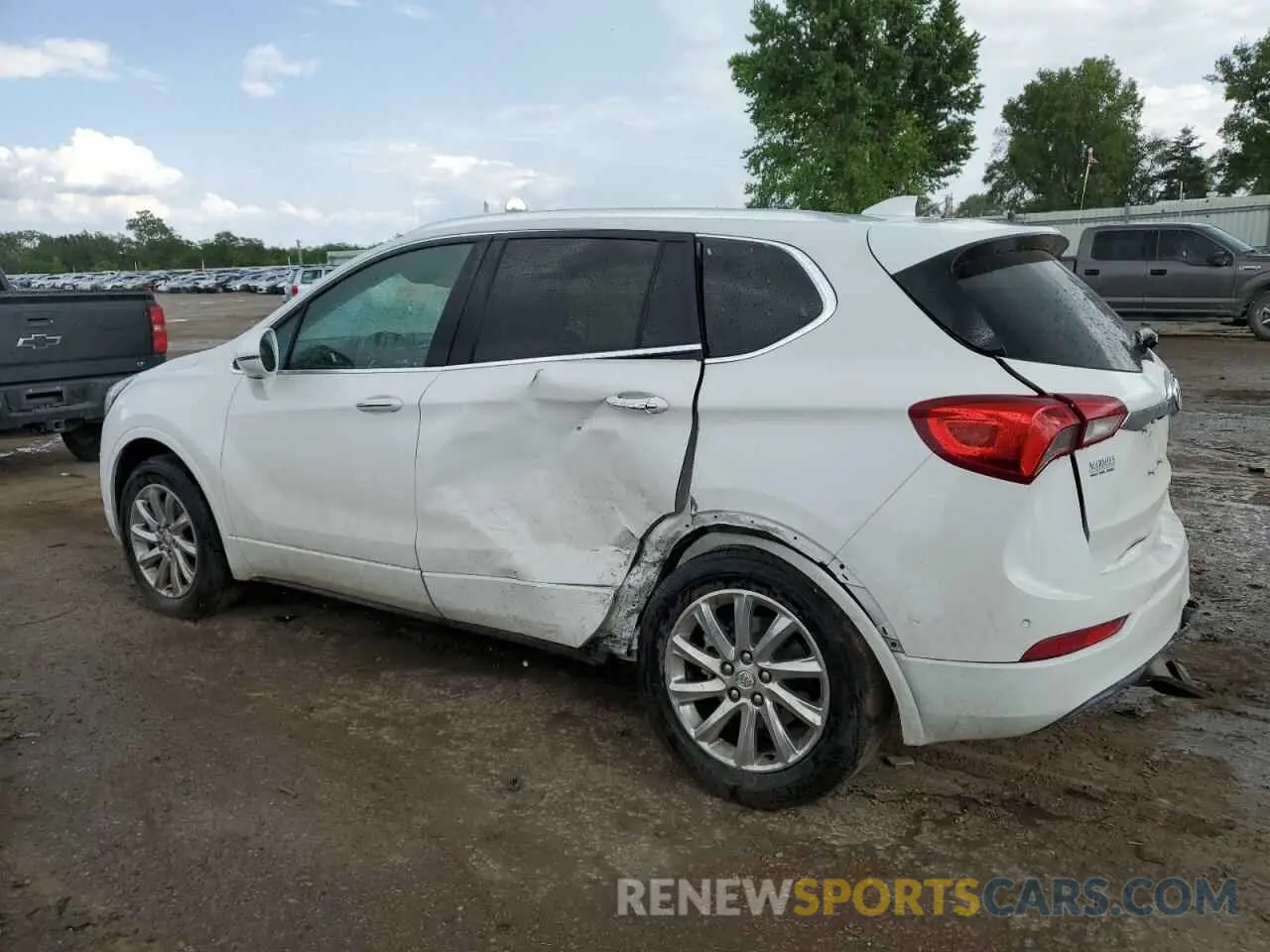 2 Photograph of a damaged car LRBFX2SA2LD017563 BUICK ENVISION 2020