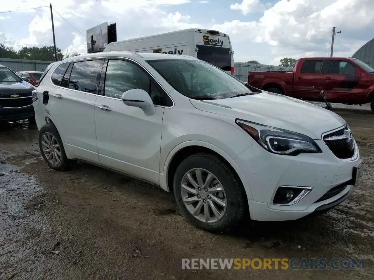 4 Photograph of a damaged car LRBFX2SA2LD017563 BUICK ENVISION 2020