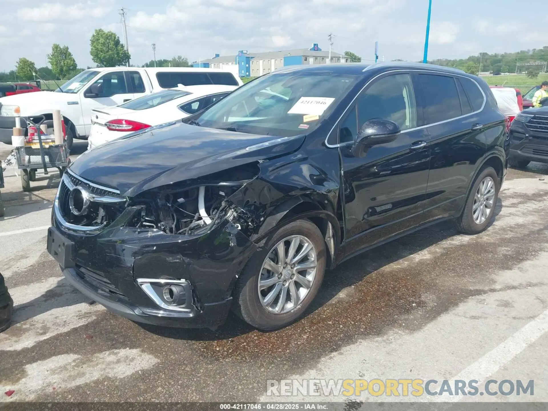 2 Photograph of a damaged car LRBFX2SA2LD150131 BUICK ENVISION 2020